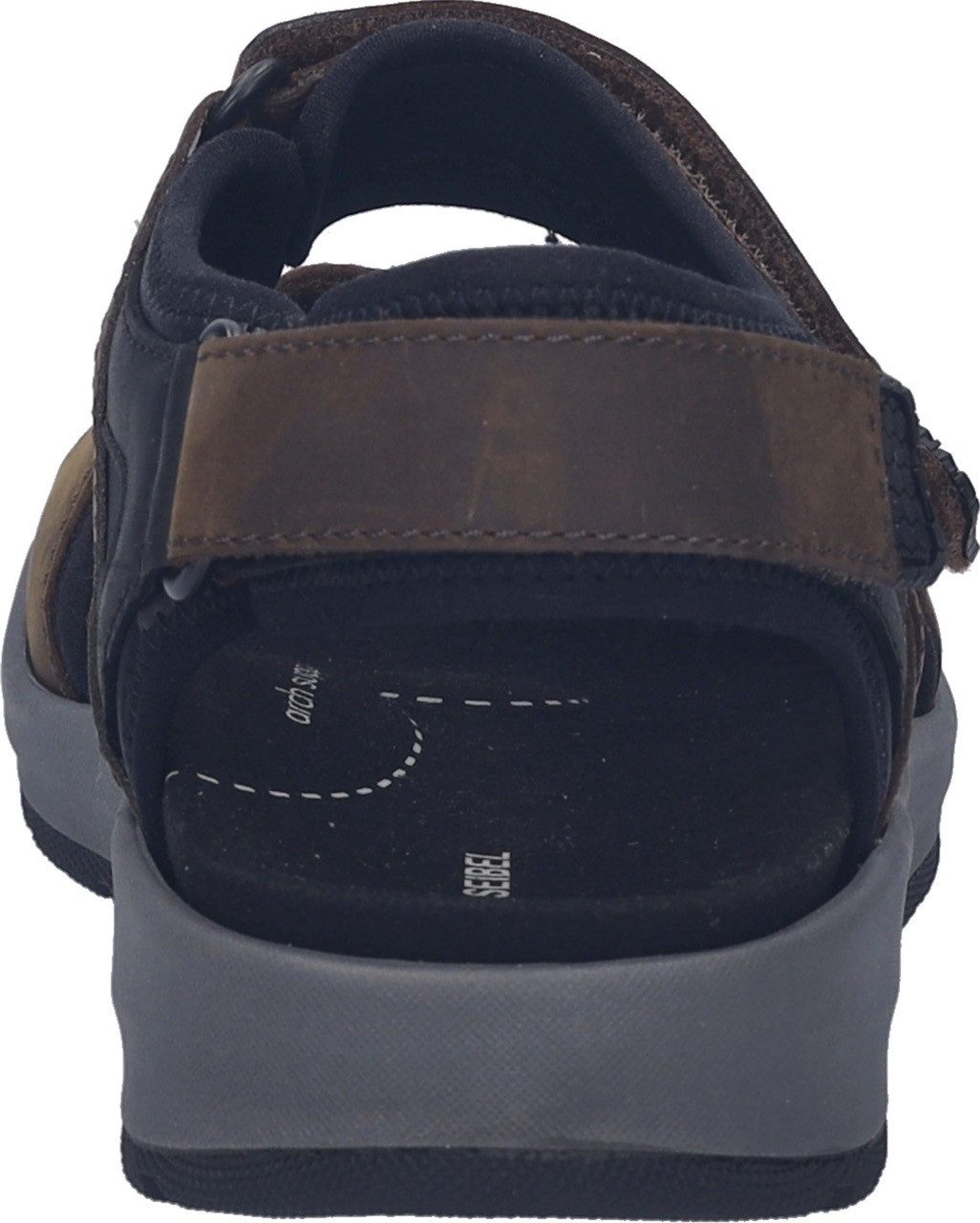 Josef Seibel Emeric 06 Trekkingsandale Sommerschuh, Bequemschuh mit Klettverschlüssen, H-Weite