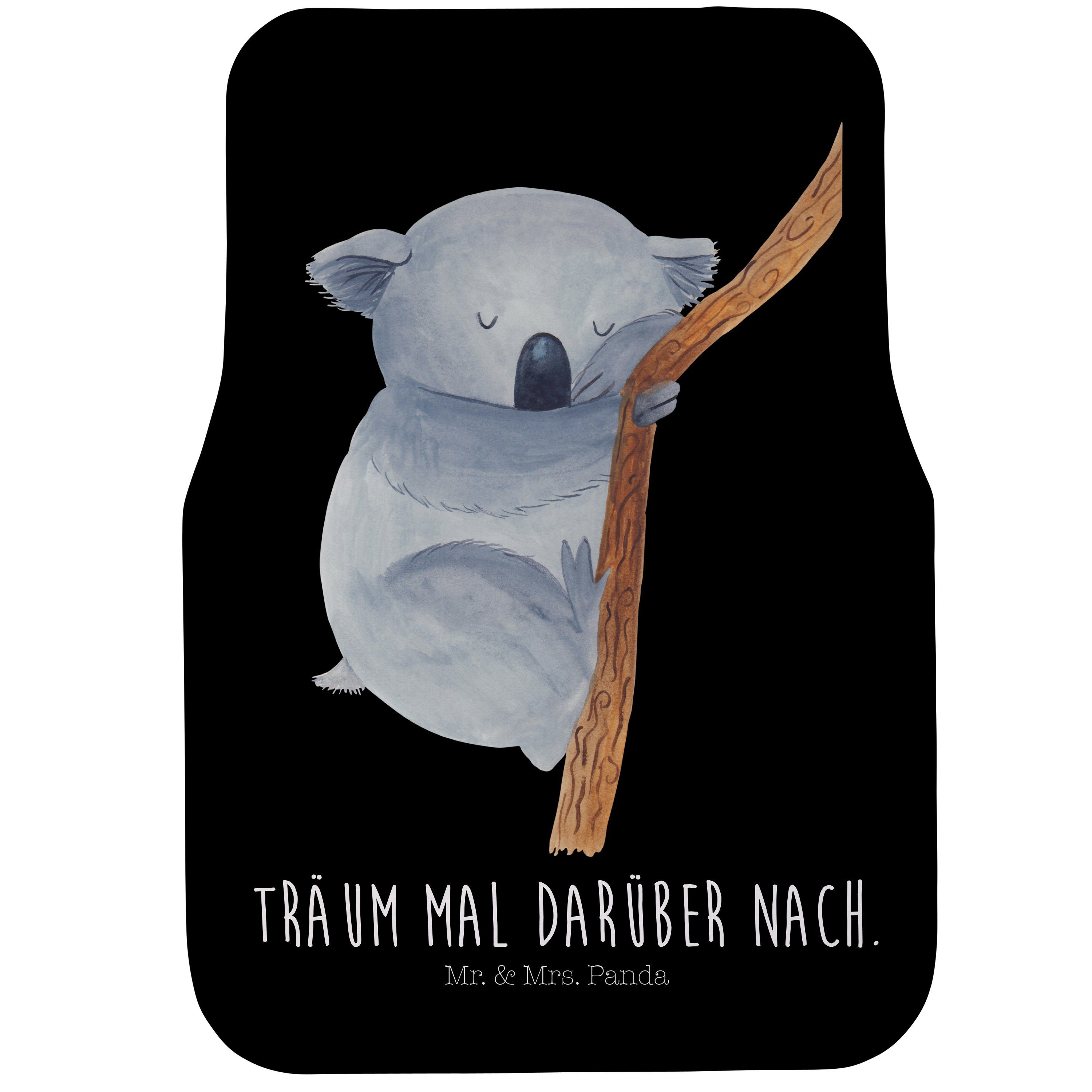 Fußmatte Koalabär Schwarz Geschenk, Tiermotive, lustige Sprüche