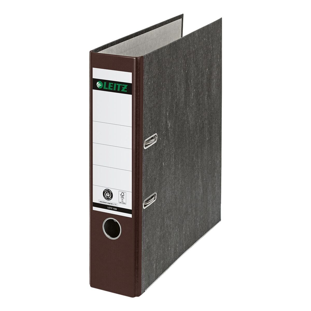 LEITZ Aktenordner 1080, Папки с файлами breit, aufgeklebtes Rückenschild