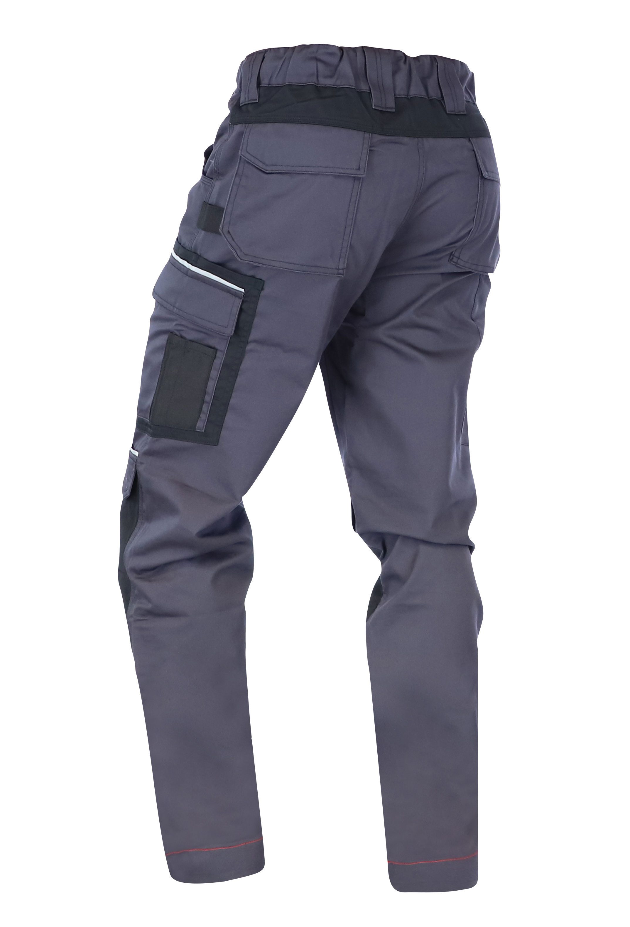 ELIWORX Arbeitshose Männer mit Stretch Einsatz - Bequeme Passform - Robustes Material Arbeitshose Herren ideal für Handwerk Heimwerk und Baugewerbe