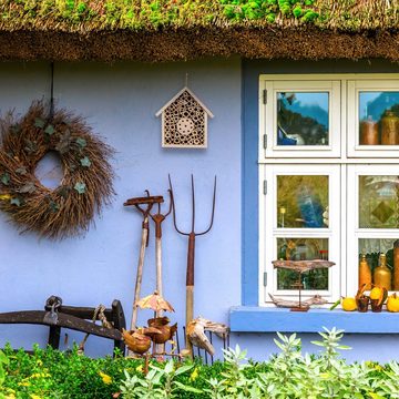 relaxdays Insektenhotel Bienenhotel aus unbehandeltem Holz