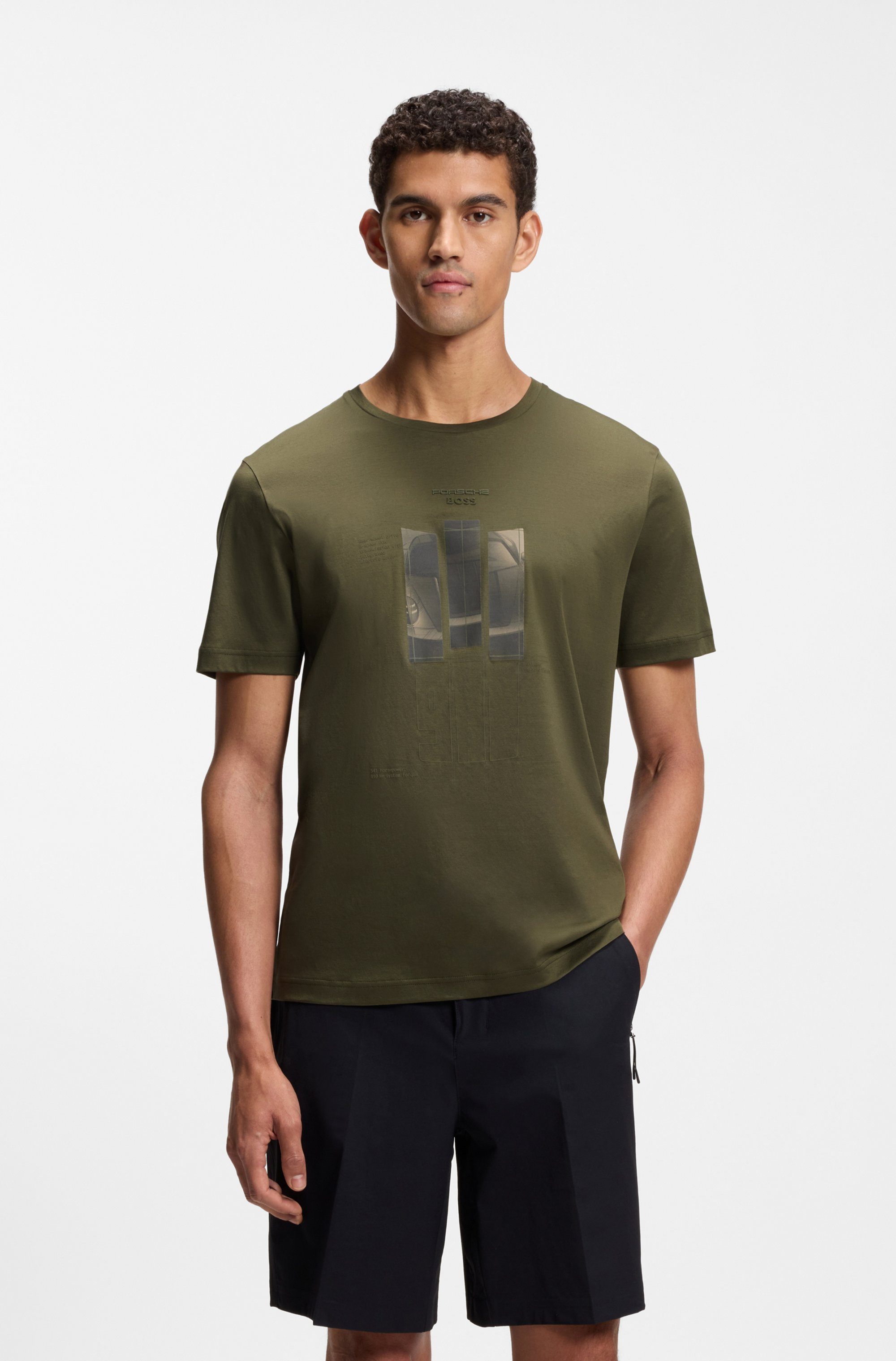 BOSS GREEN Porsche Spirit 70 Capsule Collection Premium Herrenmode Innovative Geruchskontroll-Technologie HEIQ MINT