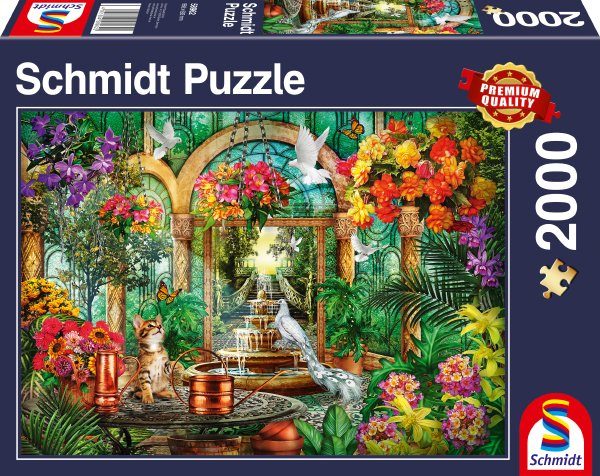 Schmidt Spiele Puzzle Atrium, 2000 Made in Puzzleteile, Germany