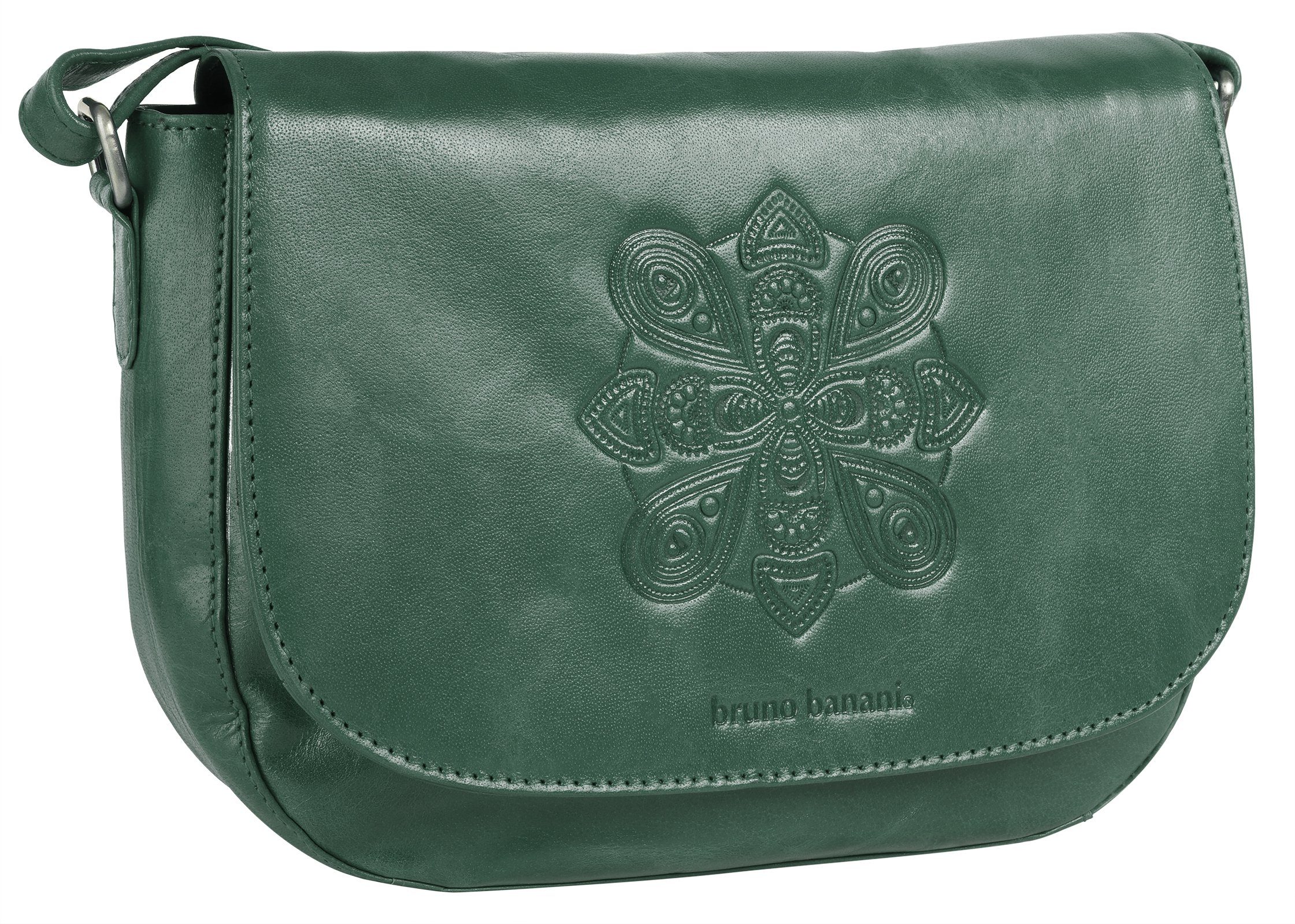 Bruno Banani Umhängetasche Mandala, echt Leder
