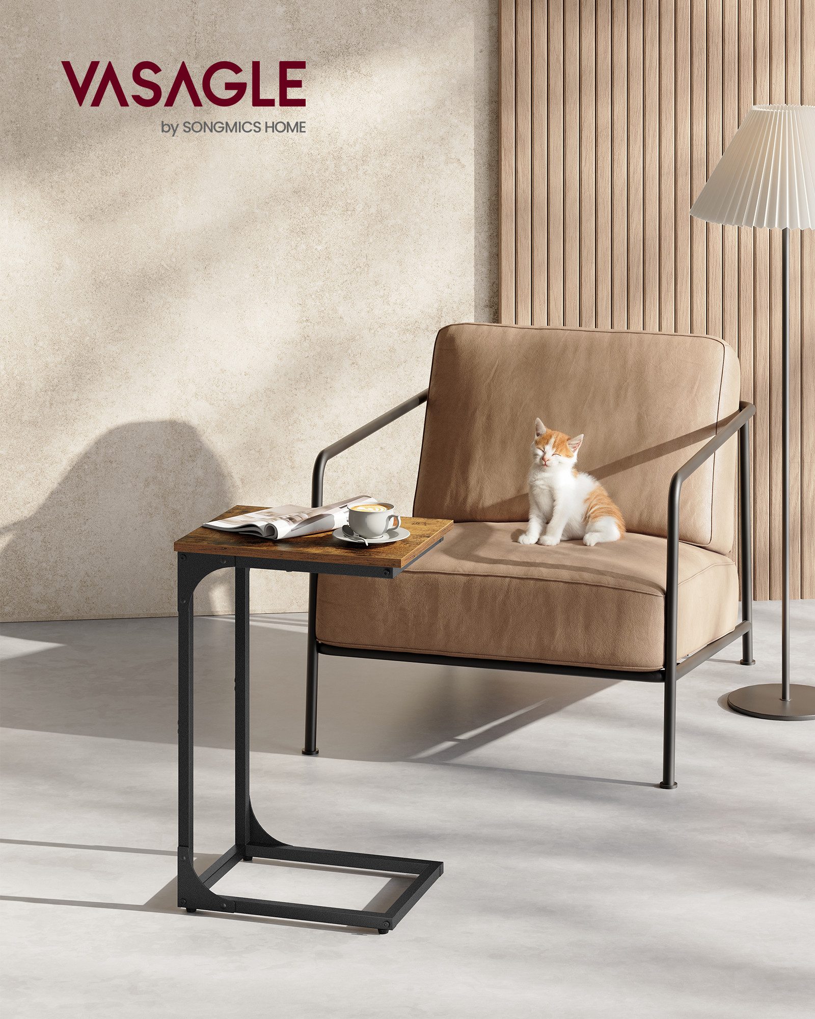 VASAGLE Beistelltisch (2-St), Nachttisch, Sofatisch, für Wohnzimmer, Schlaf günstig online kaufen