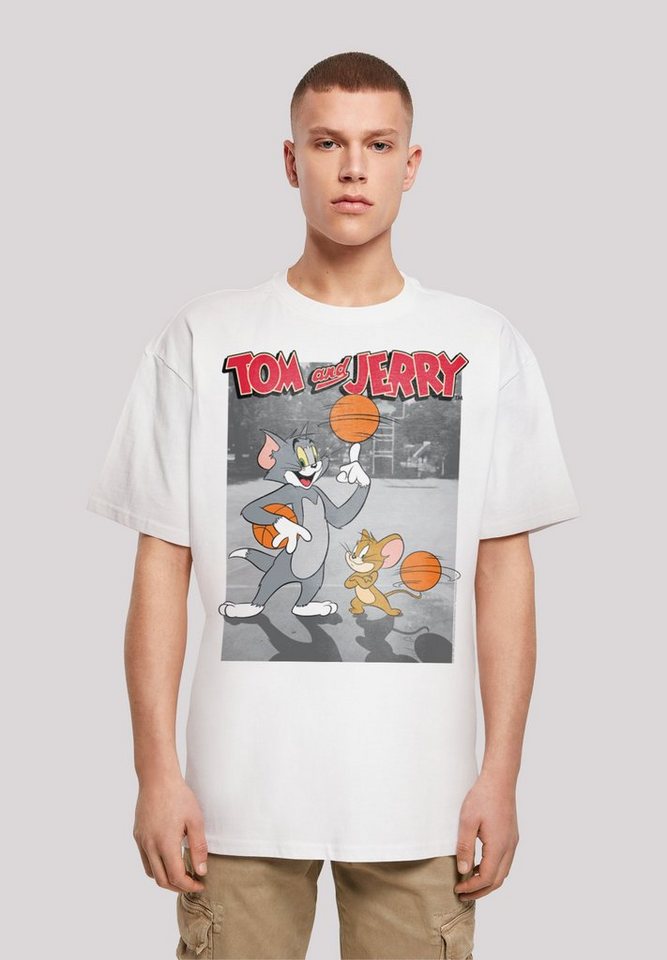 F4NT4STIC T-Shirt Tom und Jerry Basketball Buddies Print