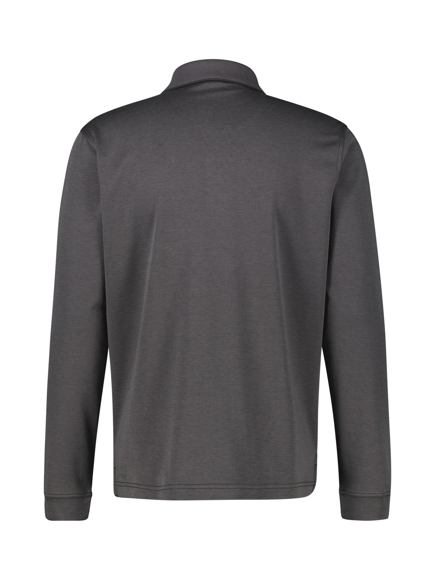 LERROS Sweatshirt Langarm Polo mit Brusttasche aus Baumwollmix