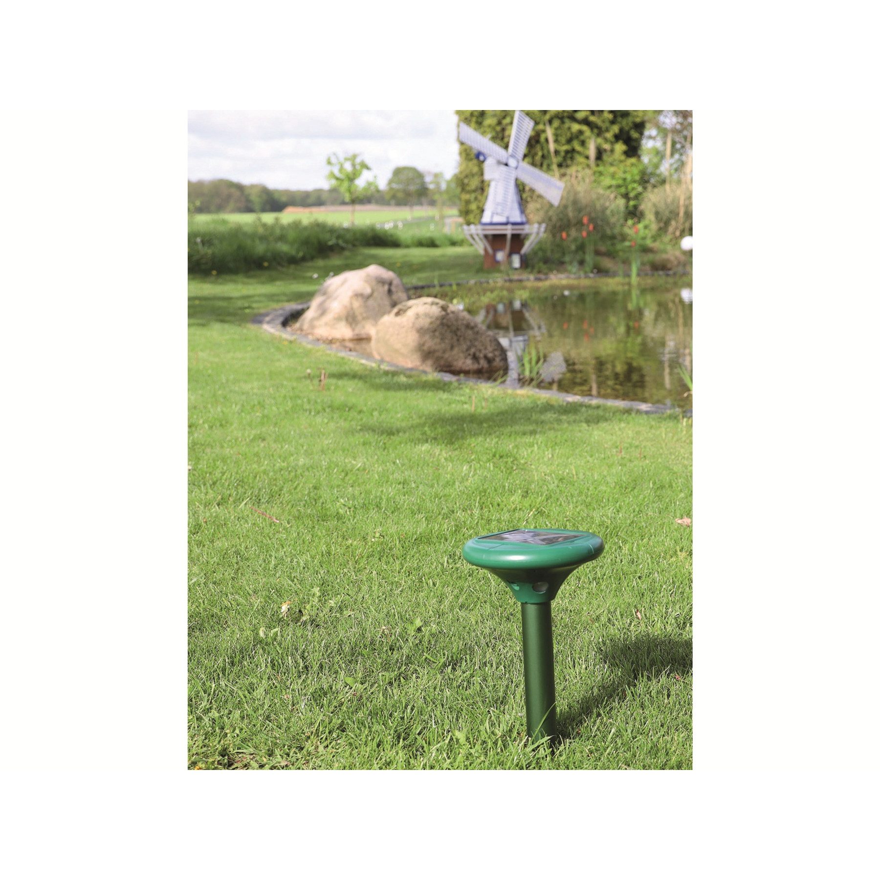 ChiliTec Vibrations-Tierabwehr CHILITEC Wühlmaus- und Maulwurf-Schreck Premium