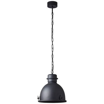 Brilliant Pendelleuchte Kiki, Lampe, Kiki Pendelleuchte 35cm schwarz korund, Metall, 1x A60, E27, 52