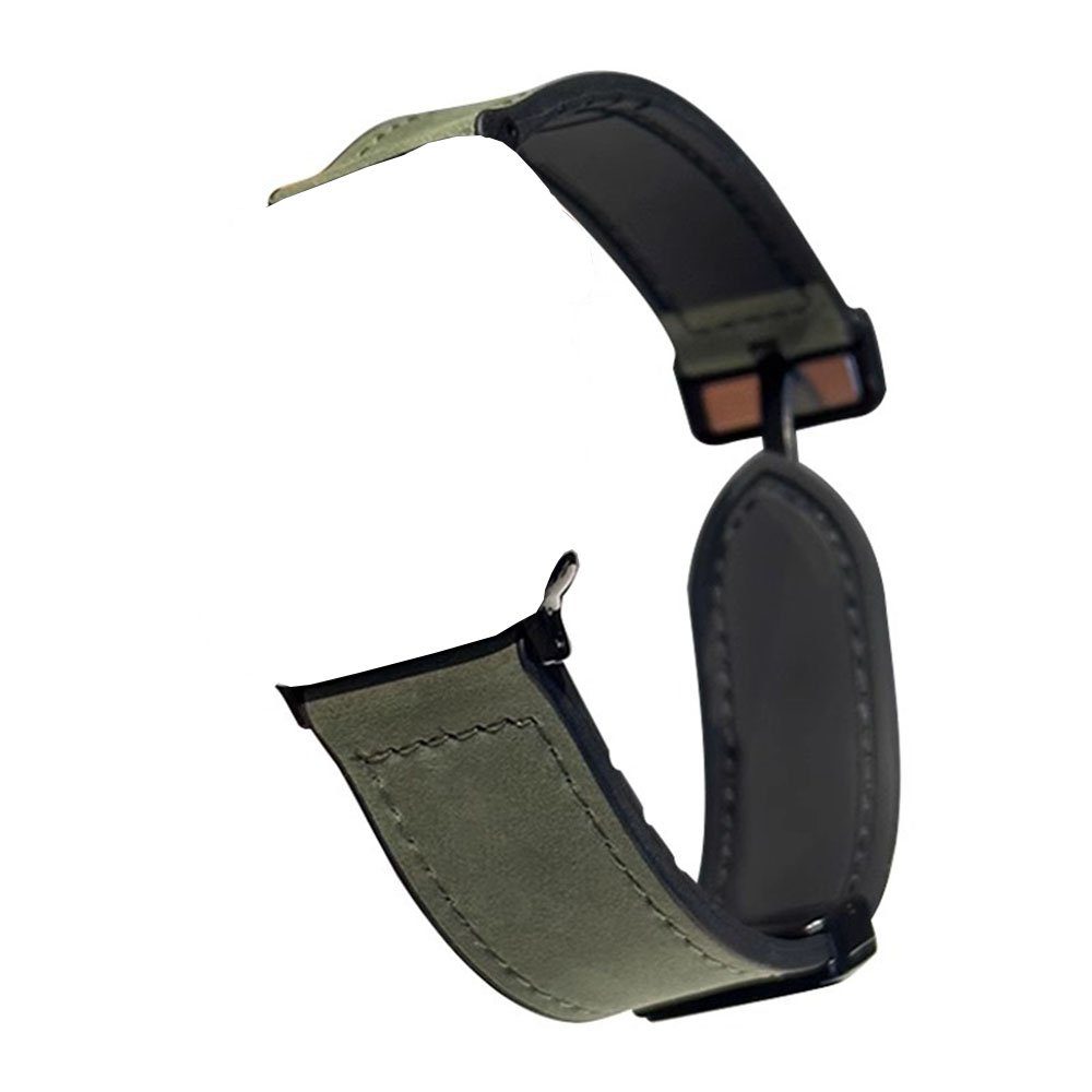 FELIXLEO Uhrenarmband Echtes Leder Armband Kompatibel mit Apple Watch iWatch 7/8 Ultra 41mm