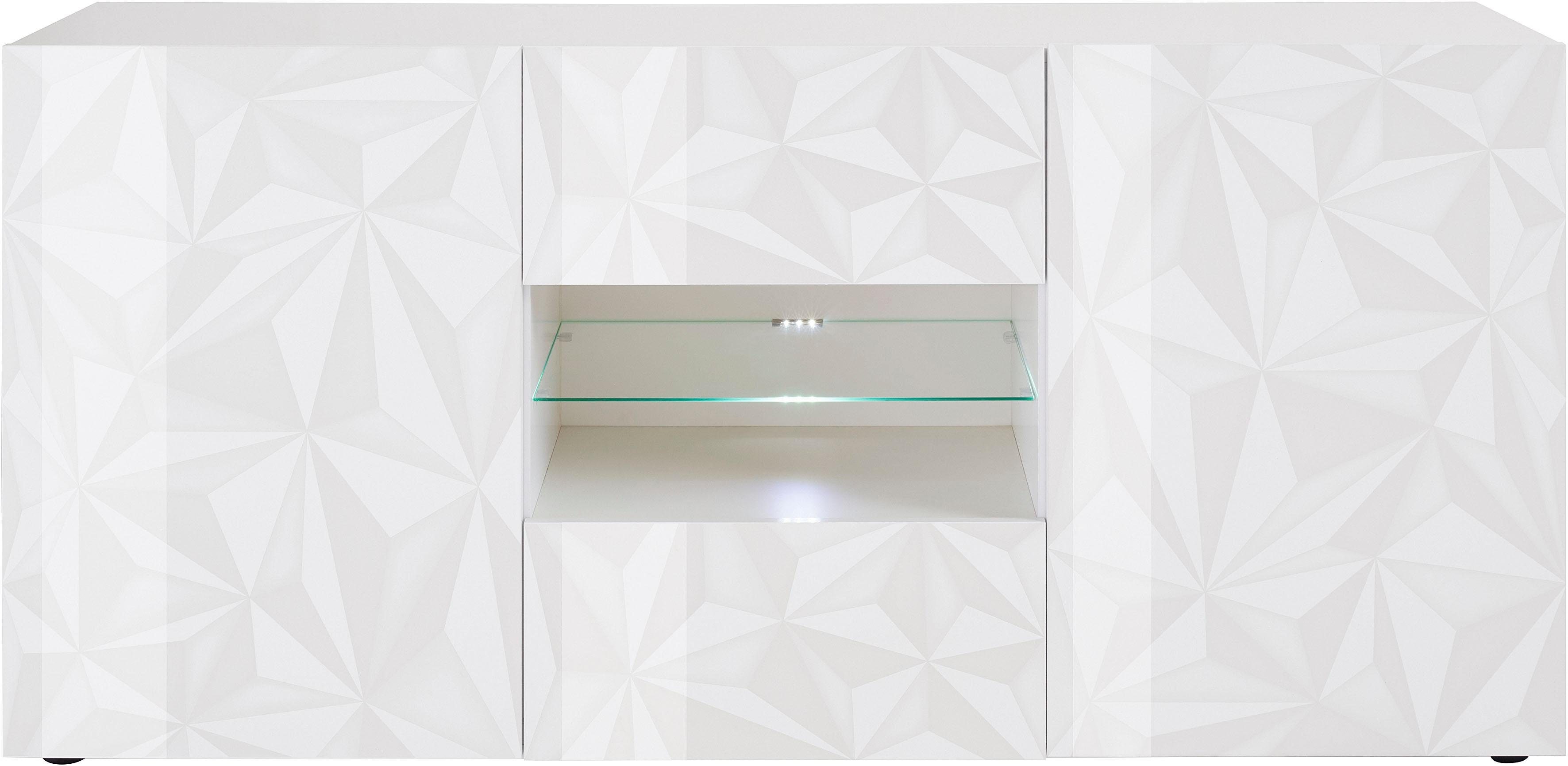 INOSIGN Sideboard Prisma Breite 181, Kommode 2 Türen, 2 Schubkästen, Anrich günstig online kaufen