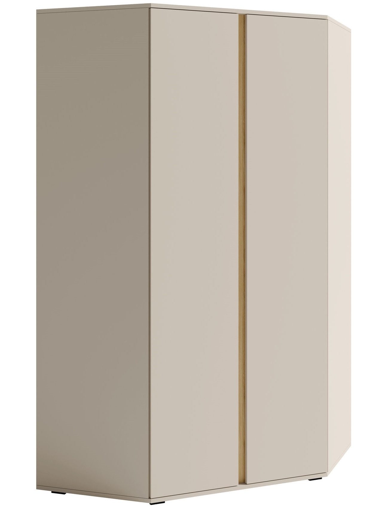 Marmex Möbel Eckkleiderschrank LUCA LC2 moderner Eckschrank bietet sehr viel Stauraum