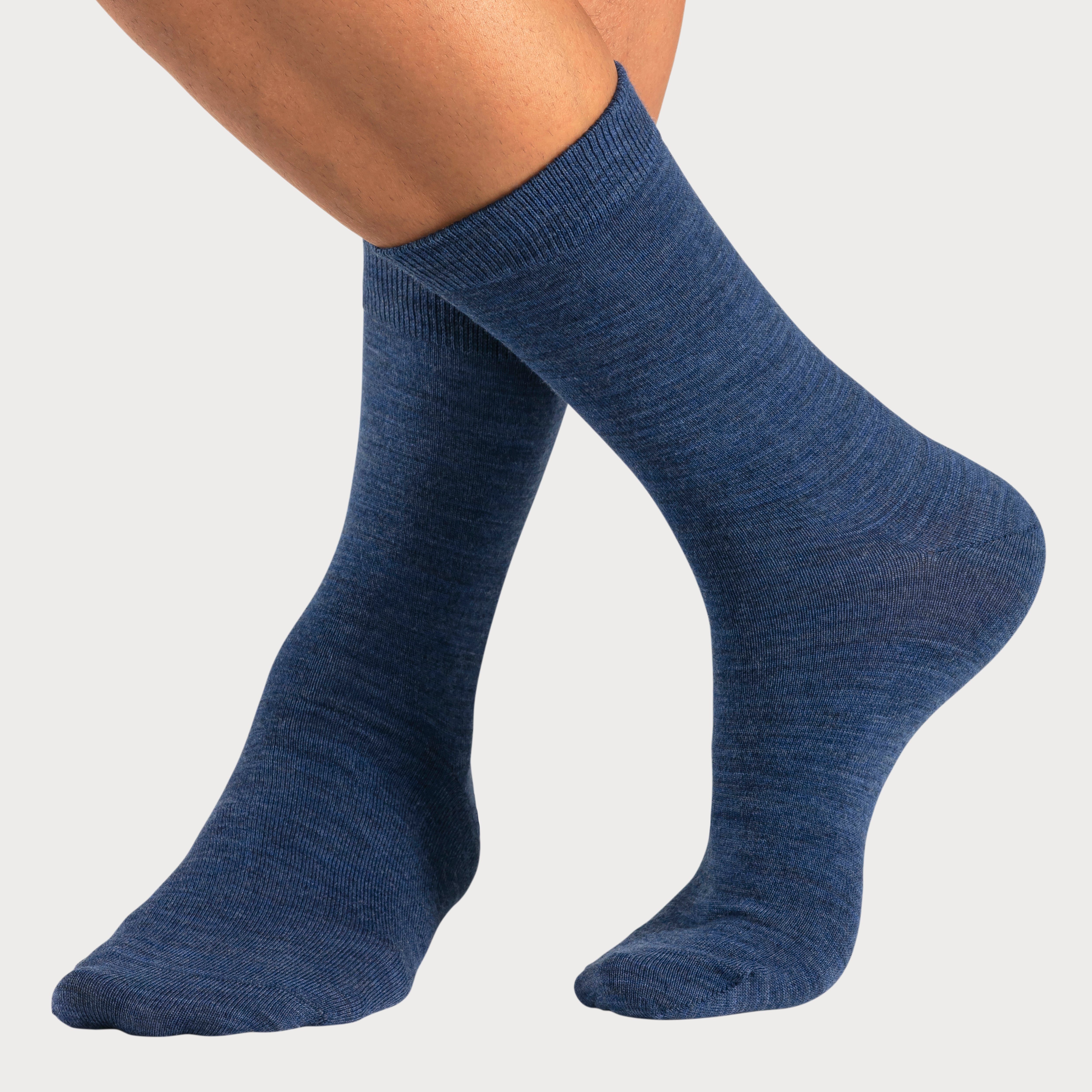 Bench. 2x Socken Material aus flauschigem jeans 1x navy, Wollsocken (3-Paar)