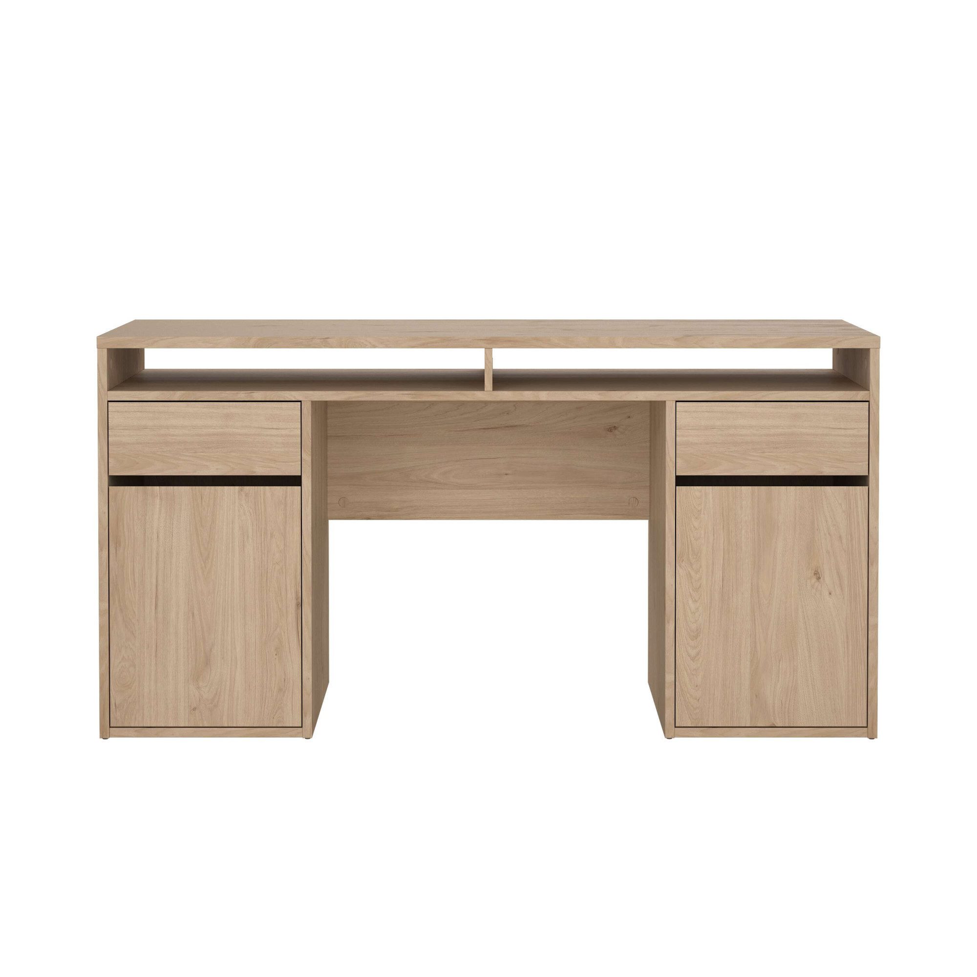 Home affaire Schreibtisch Function Plus, Kompaktes, platzsparendes Format und funktionales, modernes Design