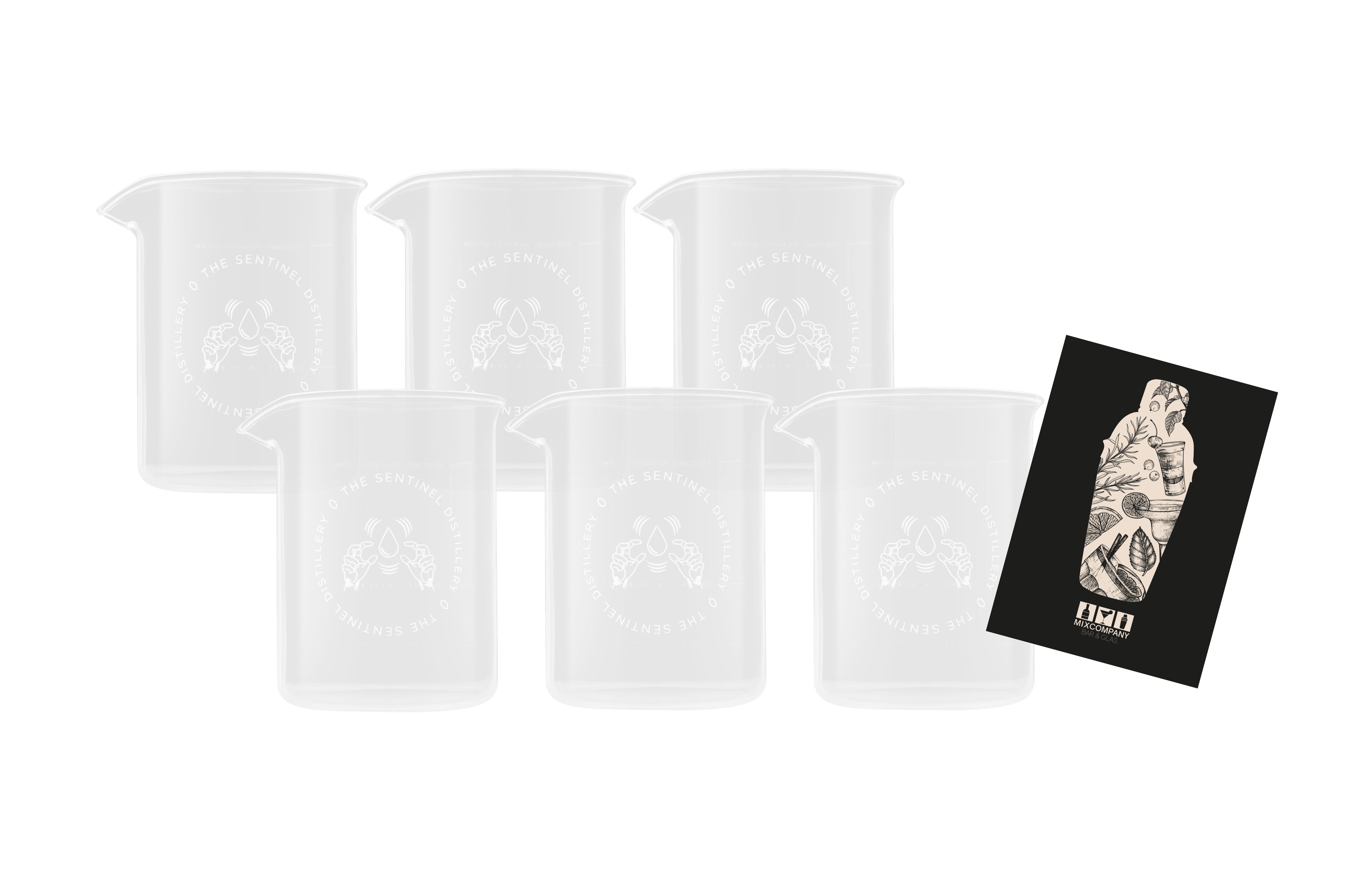 Gläser-Set The Illusionist Sentinel Gin Bar Glas Set - 6x 250ml Bechergläser