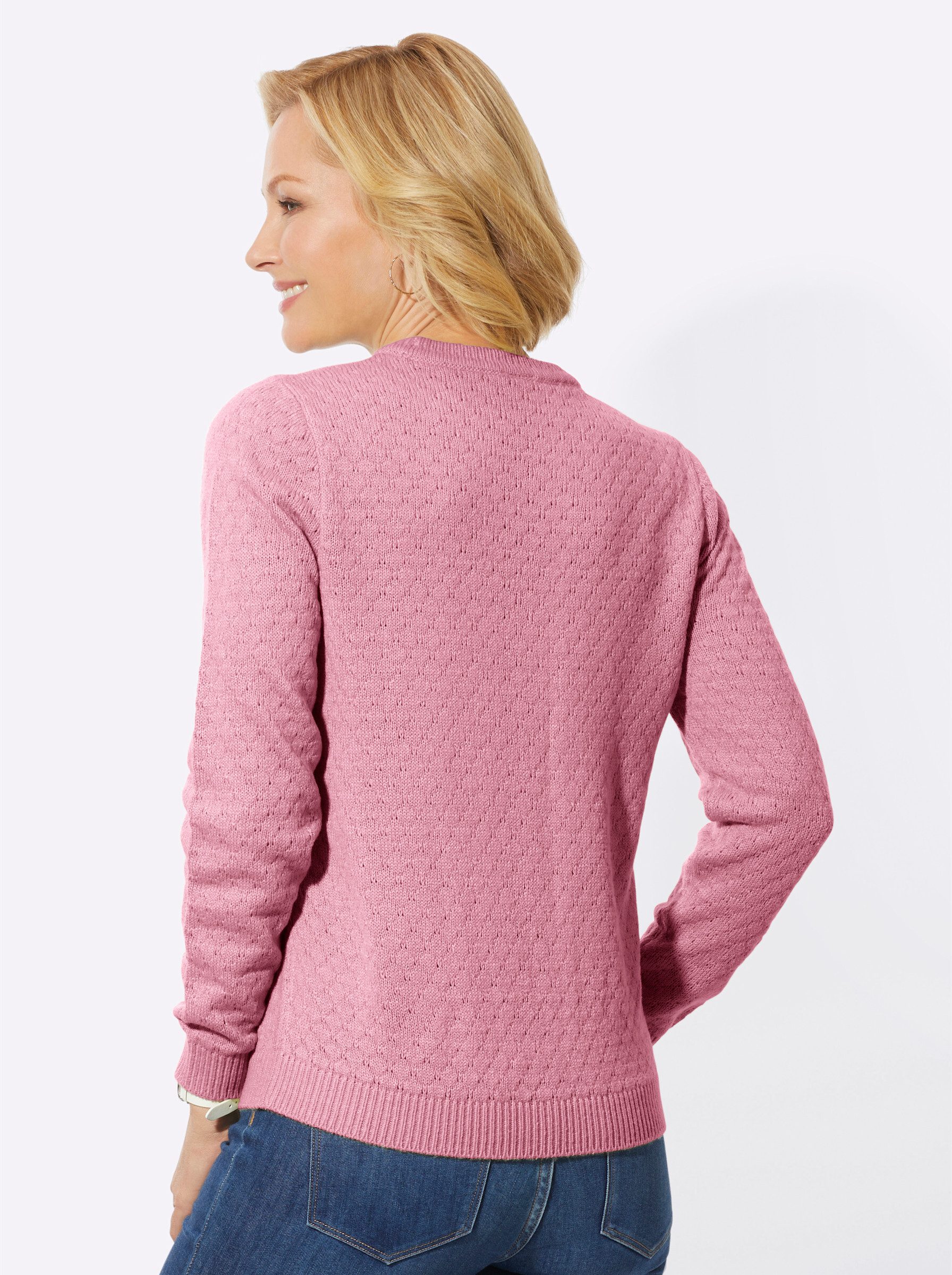 Witt Strickpullover Pullover Langarm Struktur günstig online kaufen