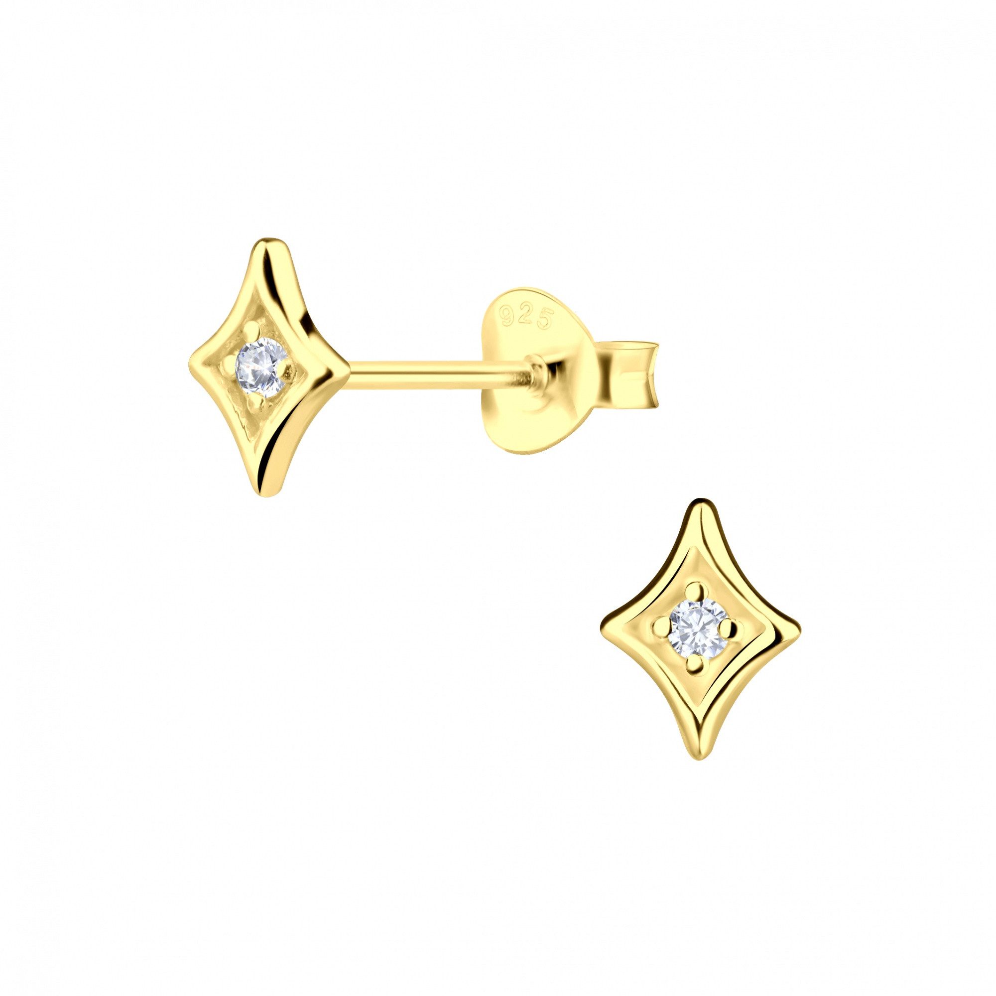 ALEXANDER YORK Paar Ohrstecker DIAMANTFORM Zirkonia günstig online kaufen
