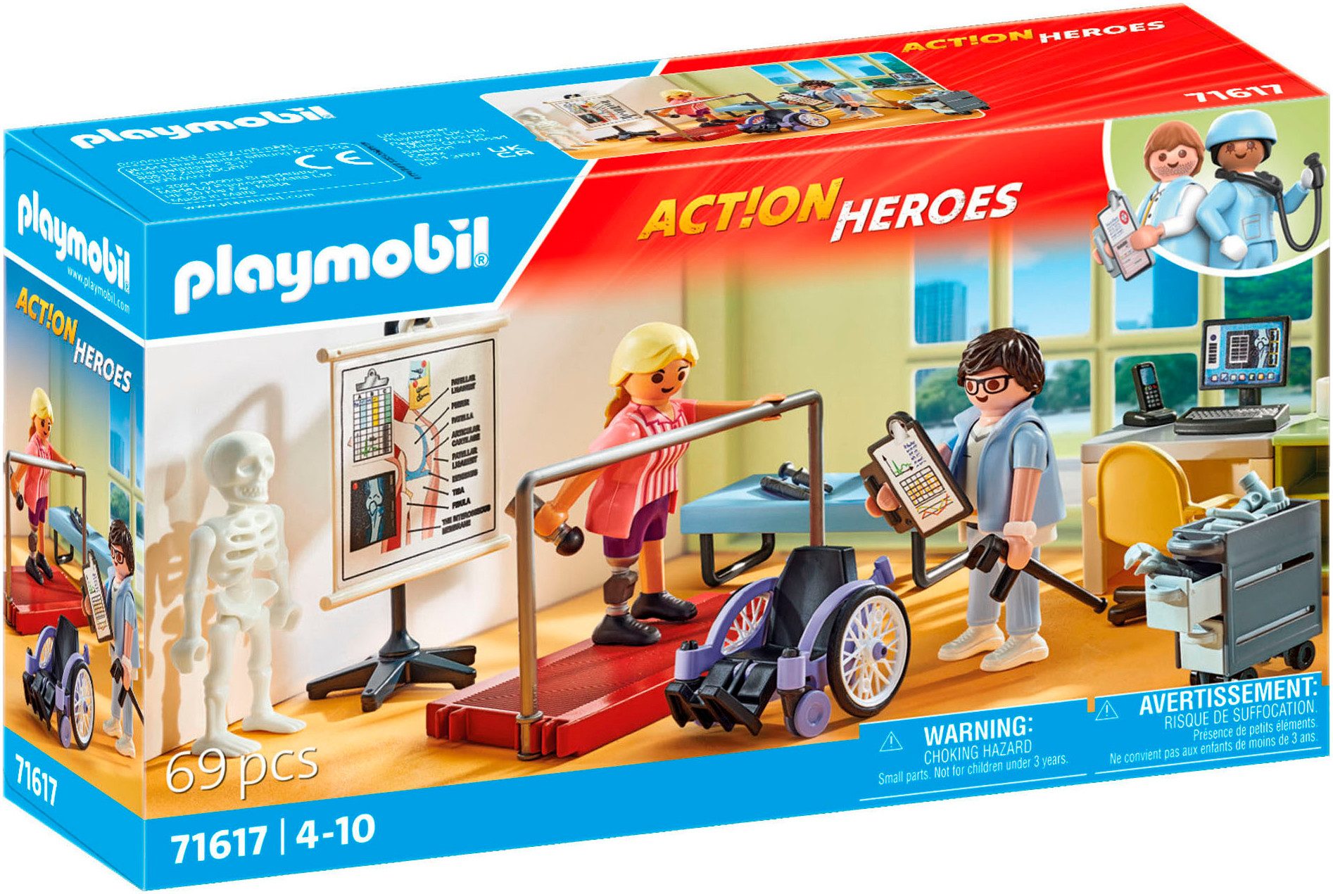 Playmobil® Orthopädie (71617), Action Heroes Konstruktions-Spielset, (69 St günstig online kaufen