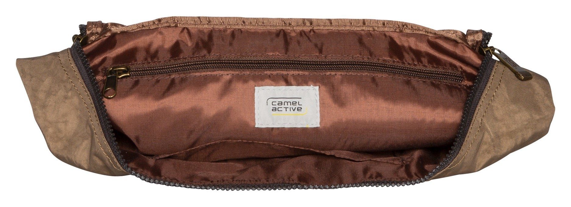 camel active Umhängetasche Journey, aus leichtem robusten Nylon, funktional perfekt für alle Lebenslagen