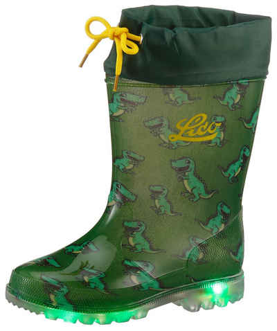 Lico Power Blinky Blinkschuh Gummistiefel mit Blinkfunktion