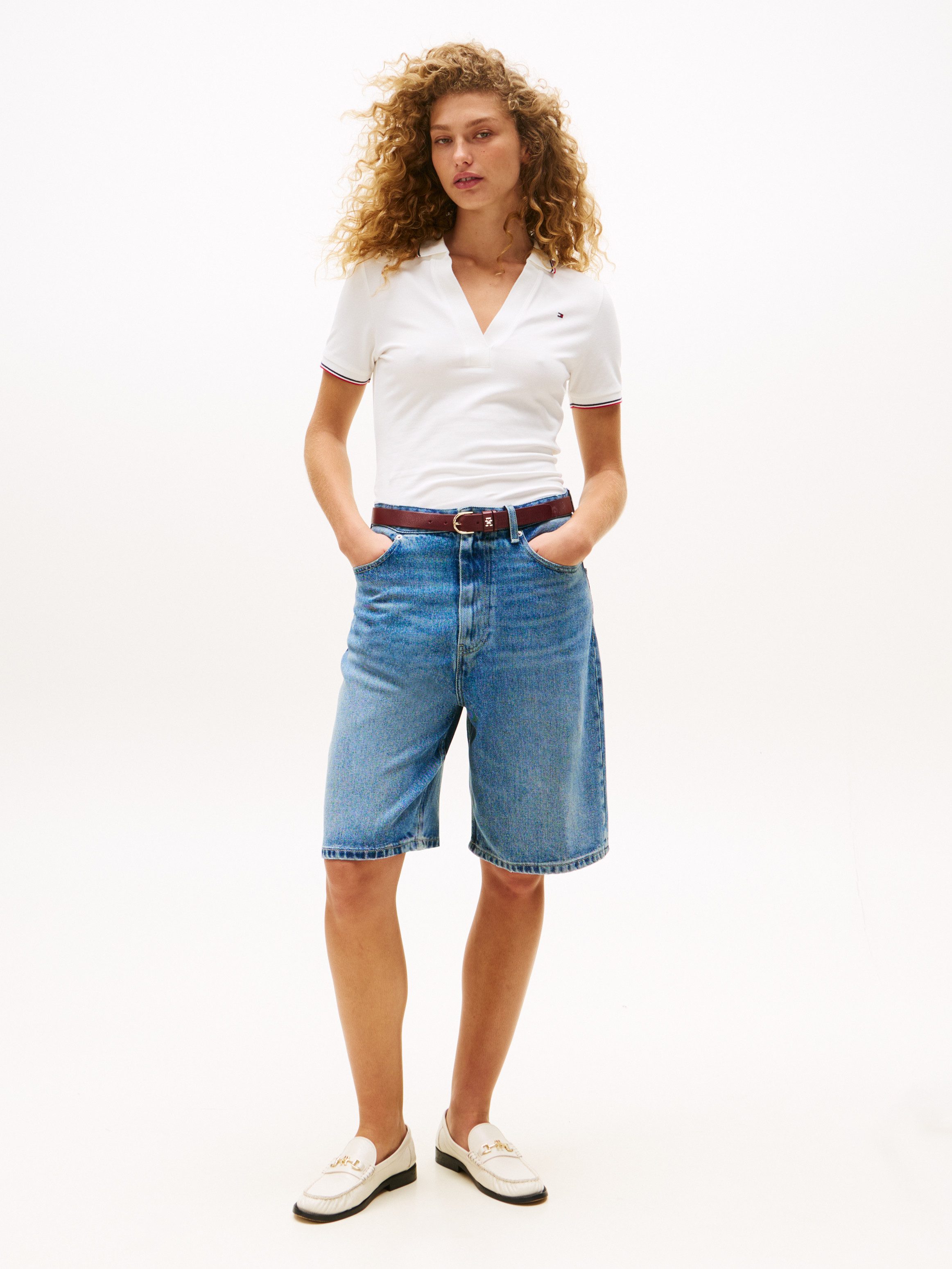 Tommy Hilfiger Poloshirt 1985 TIPPING SLIM günstig online kaufen
