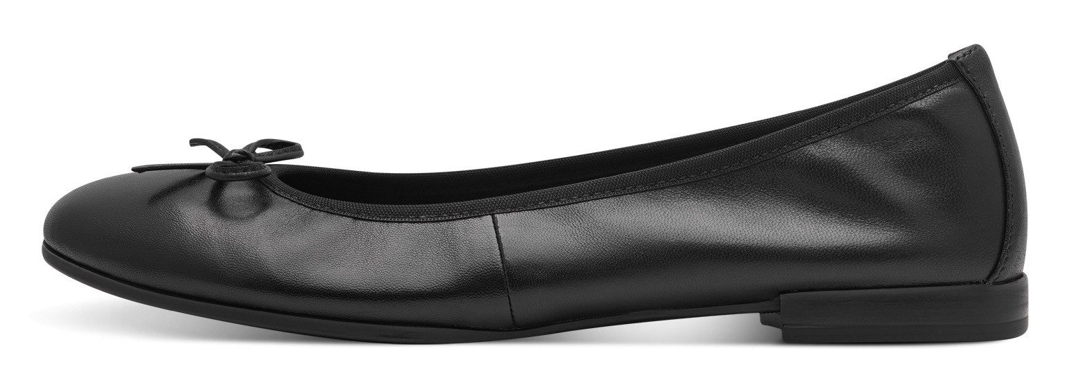 Tamaris Ballerina Flats, Slipper, Businessschuh mit dekorativer Schleife