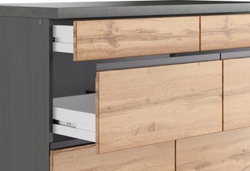 Kochstation Unterschrank KS-Riesa Breite 120 cm, MDF-Fronten