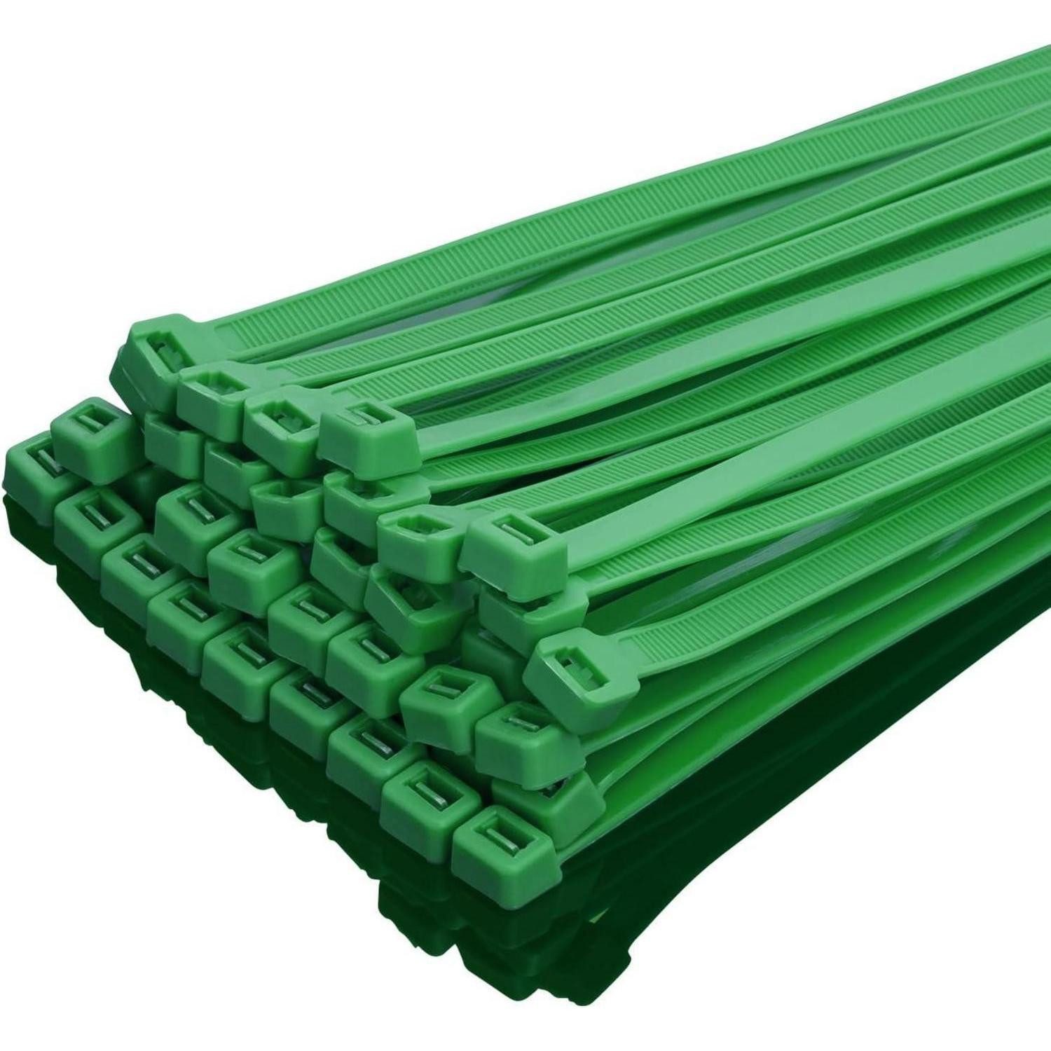 LuxusKollektion Kabelbinder Kabelbinder 250mm x 7.6mm Grün