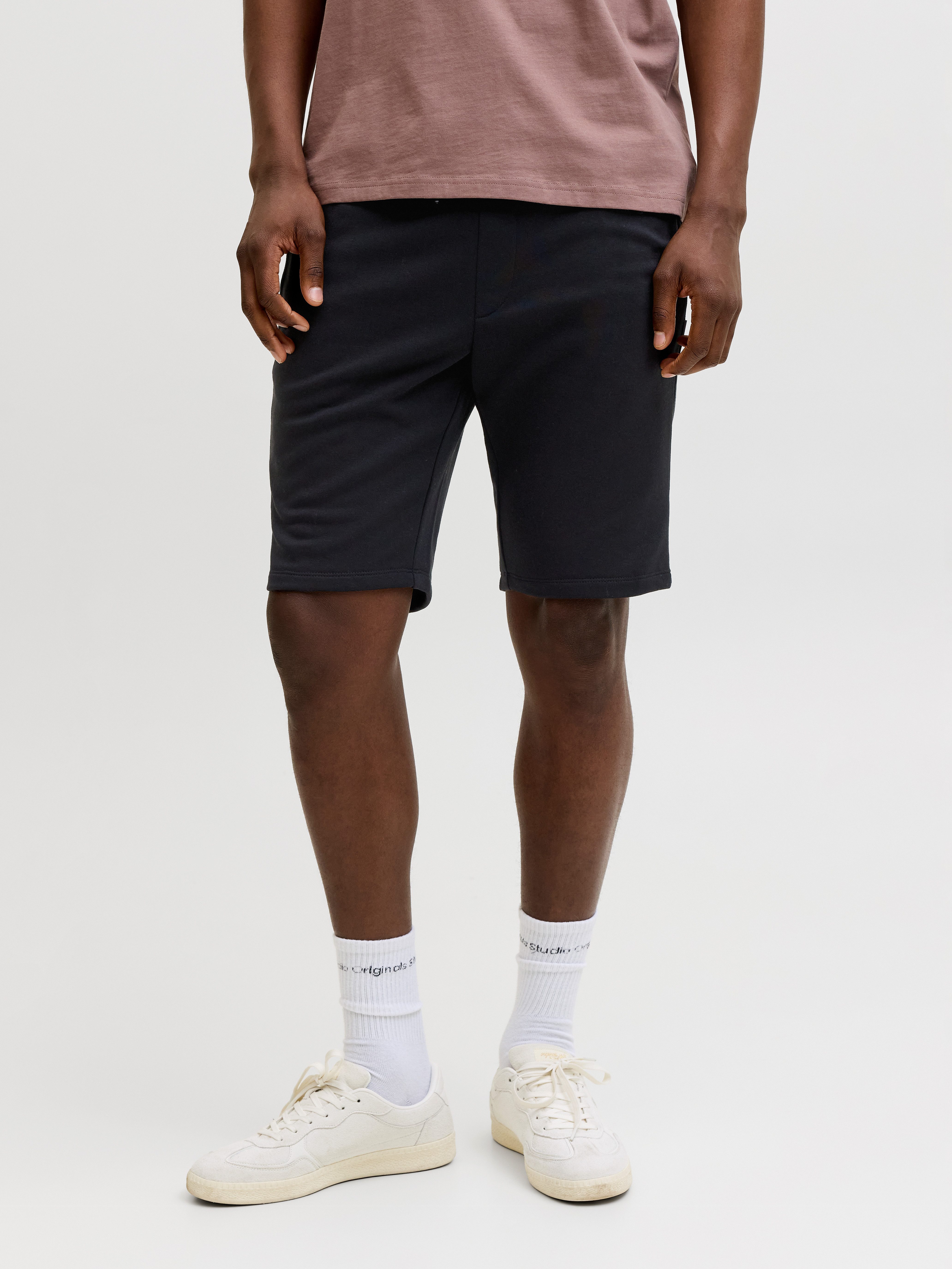 Jack & Jones Shorts JPSTGORDON BRADLEY SWEAT SHORTS MP 2PK (Packung, 2-tlg)