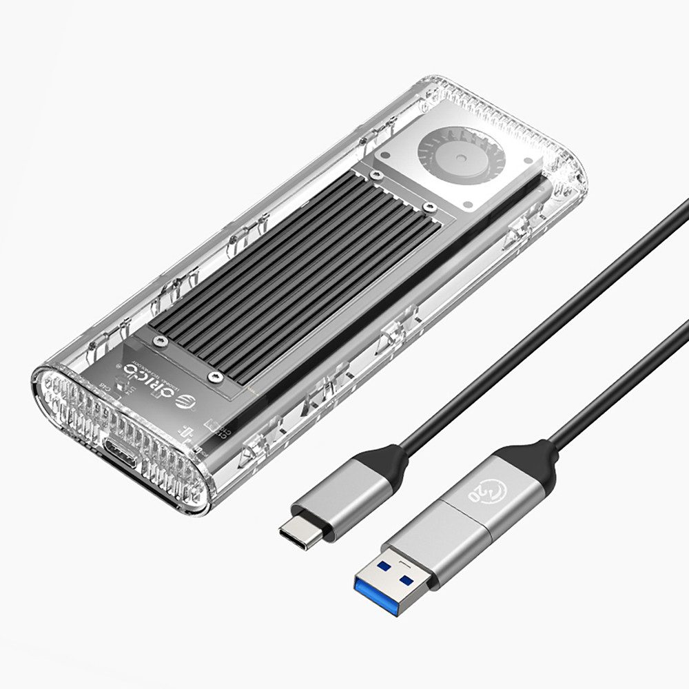 ORICO Festplatten-Dockingstation Orico TCM2-G20 M.2 NVME USB-C 3.2 20Gb/s Festplattenlaufwerk