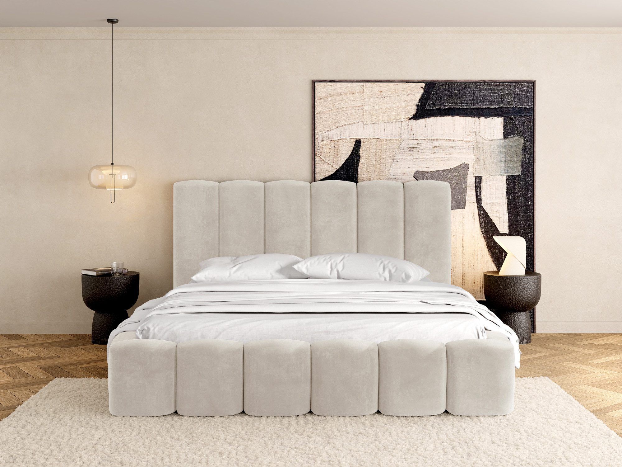 WFL GROUP Polsterbett Serenity (Modernes Polsterbett günstig online kaufen
