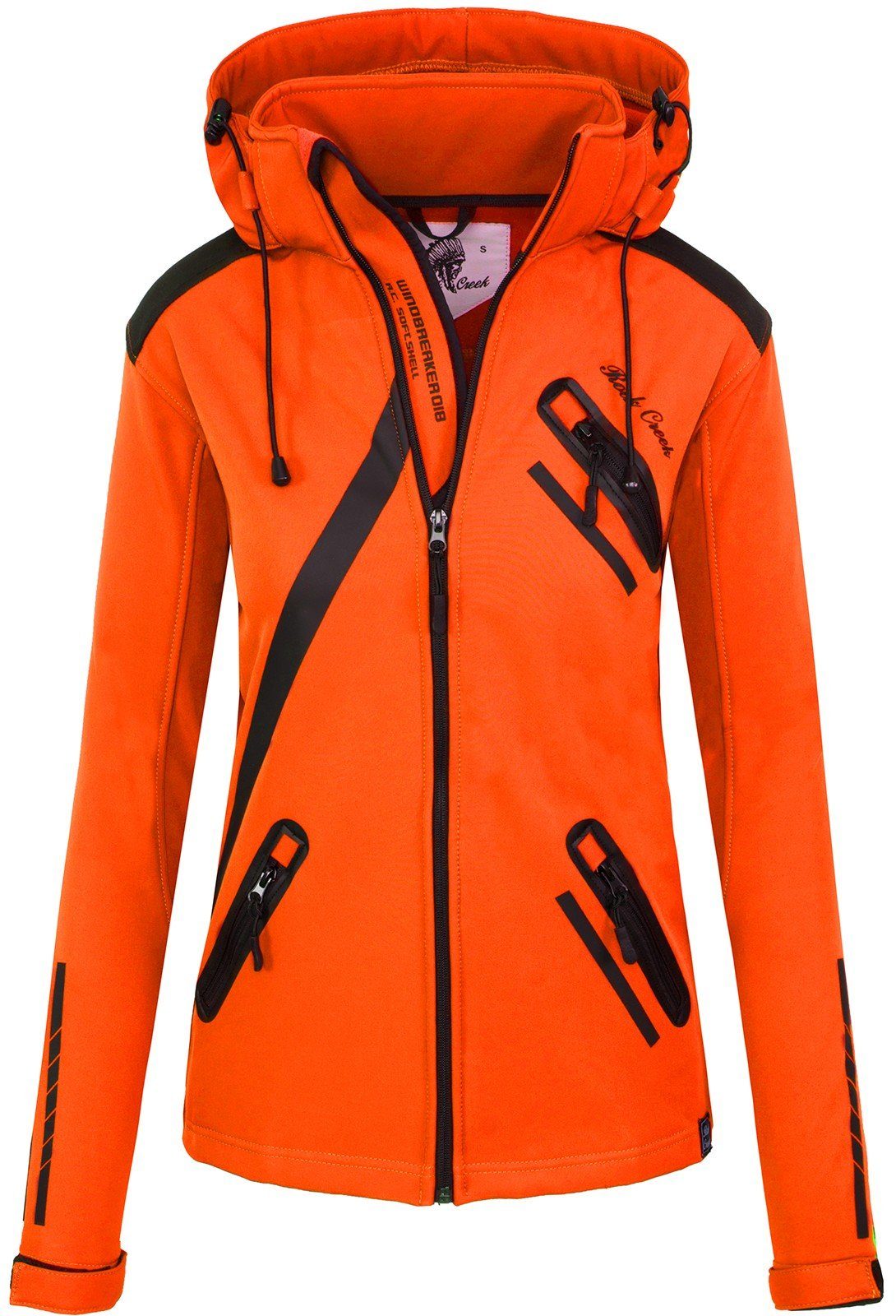 Rock Creek Softshelljacke Damen Softshelljacke Wanderjacke D-371