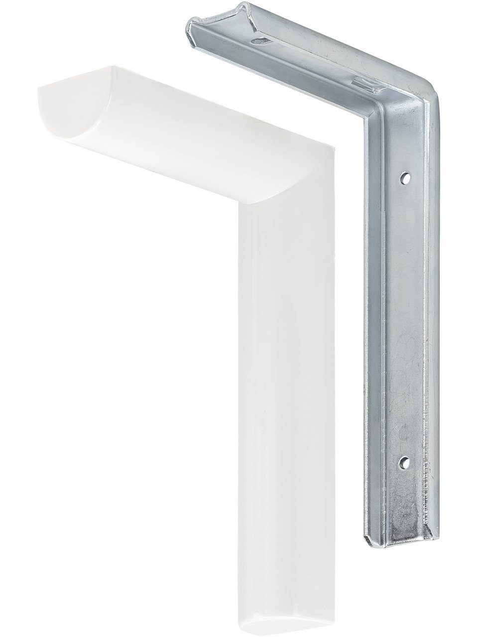 Vormann Wandregalhalter Vormann Design-Konsolen weiß 235 x 155 x 38 mm günstig online kaufen