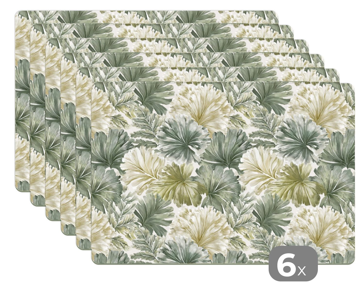MuchoWow Platzset Blätter - Botanisch