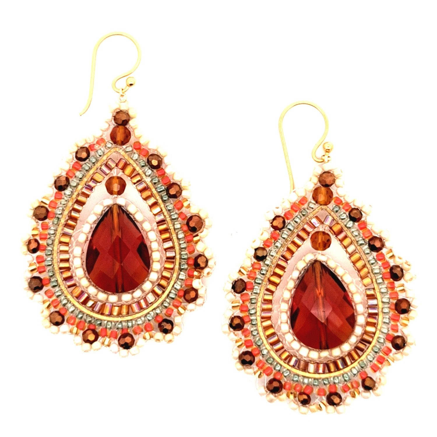 Impala Paar Ohrhänger Handgemachte Ohrhänger „Rosina“ günstig online kaufen