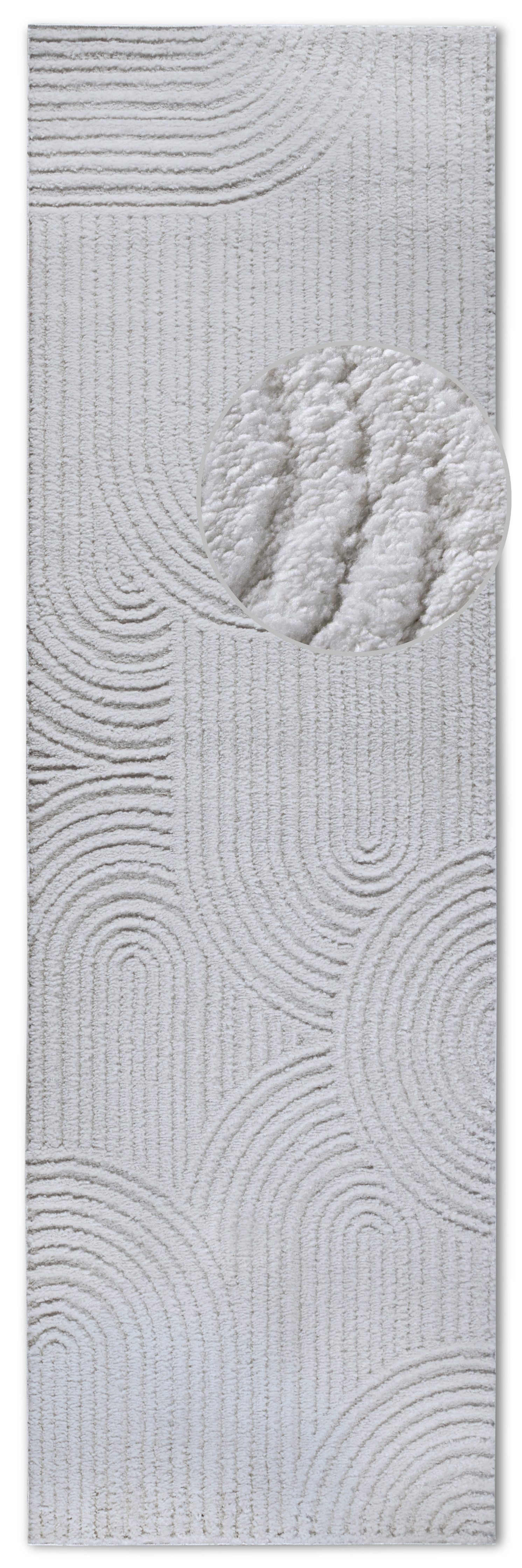 ELLE DECORATION Designteppich »Chappe«, rechteckig, 18 mm Höhe, Shaggy, Läu günstig online kaufen