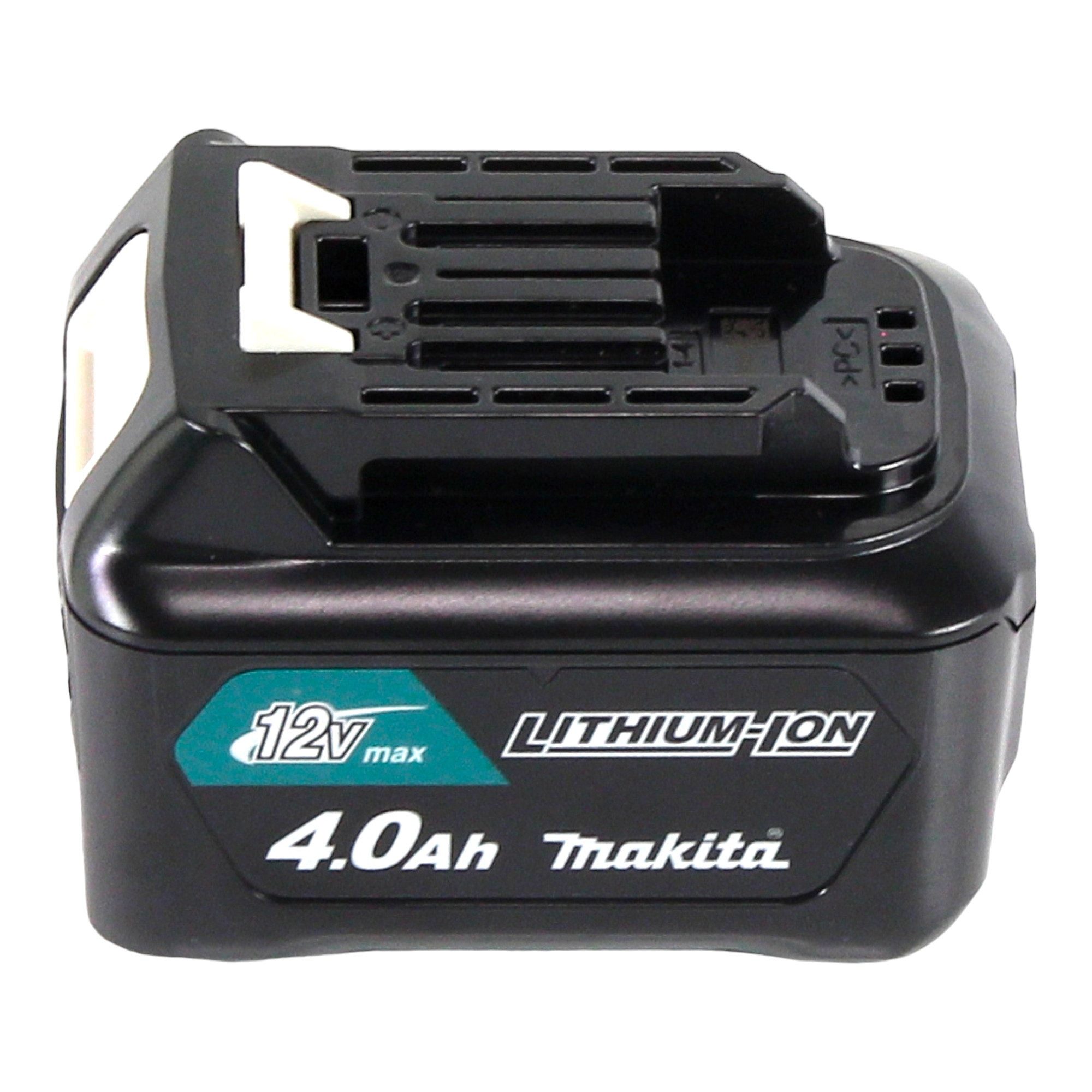 Makita Akku-Handstaubsauger CL 108 FDM1P 12 V max. 0,6 L pink + 1x Akku 4,0 Ah - ohne Ladegerät