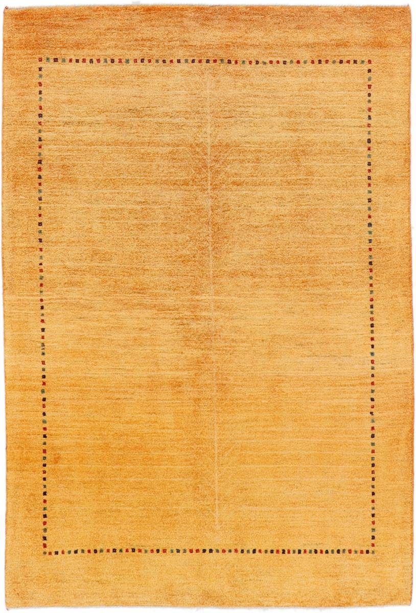 Orientteppich Perser Gabbeh Yalameh 139x209 Handgeknüpfter Moderner Orientteppich, Nain Trading, rechteckig, Höhe: 18 mm