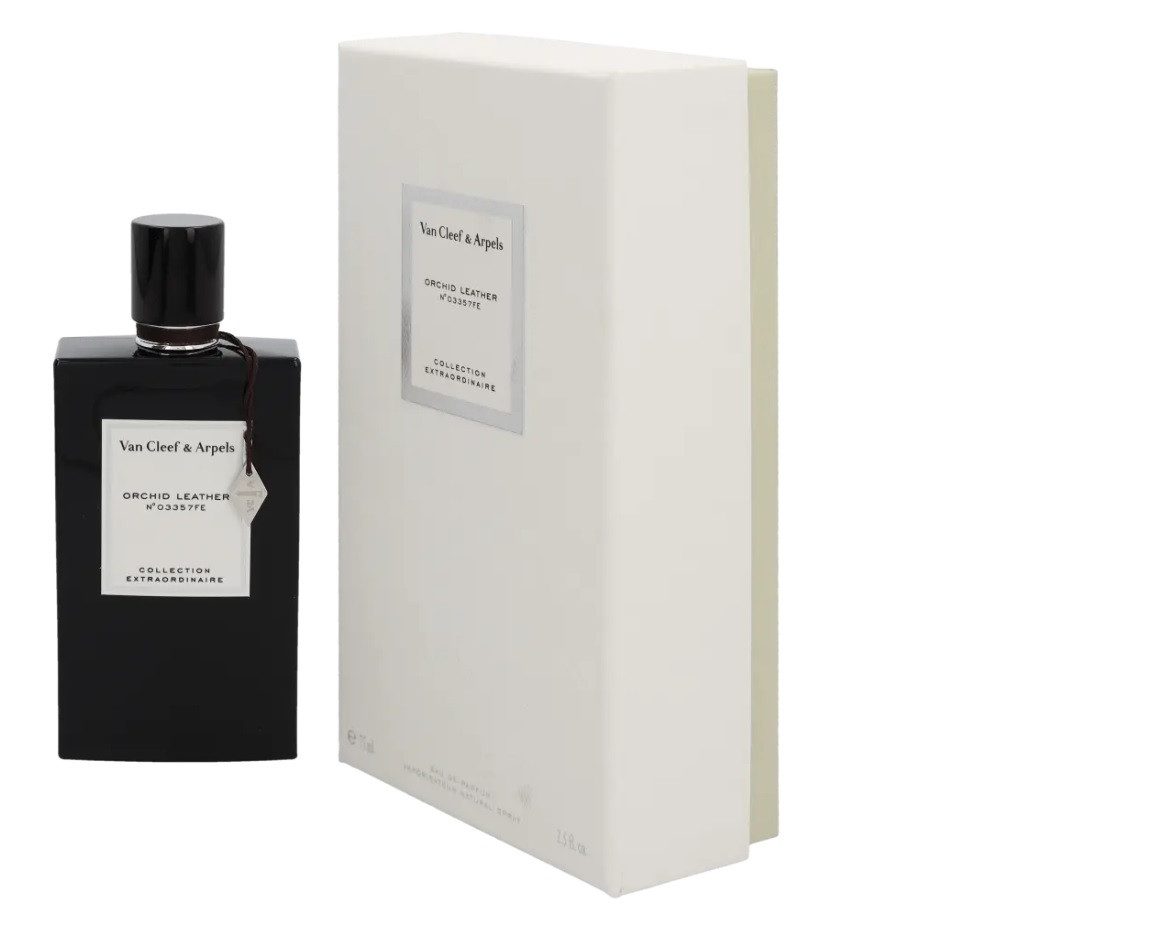 Van Cleef & Arpels Eau de Parfum Orchid Leather, Glasflakon, Parfüm EDP, Damenduft