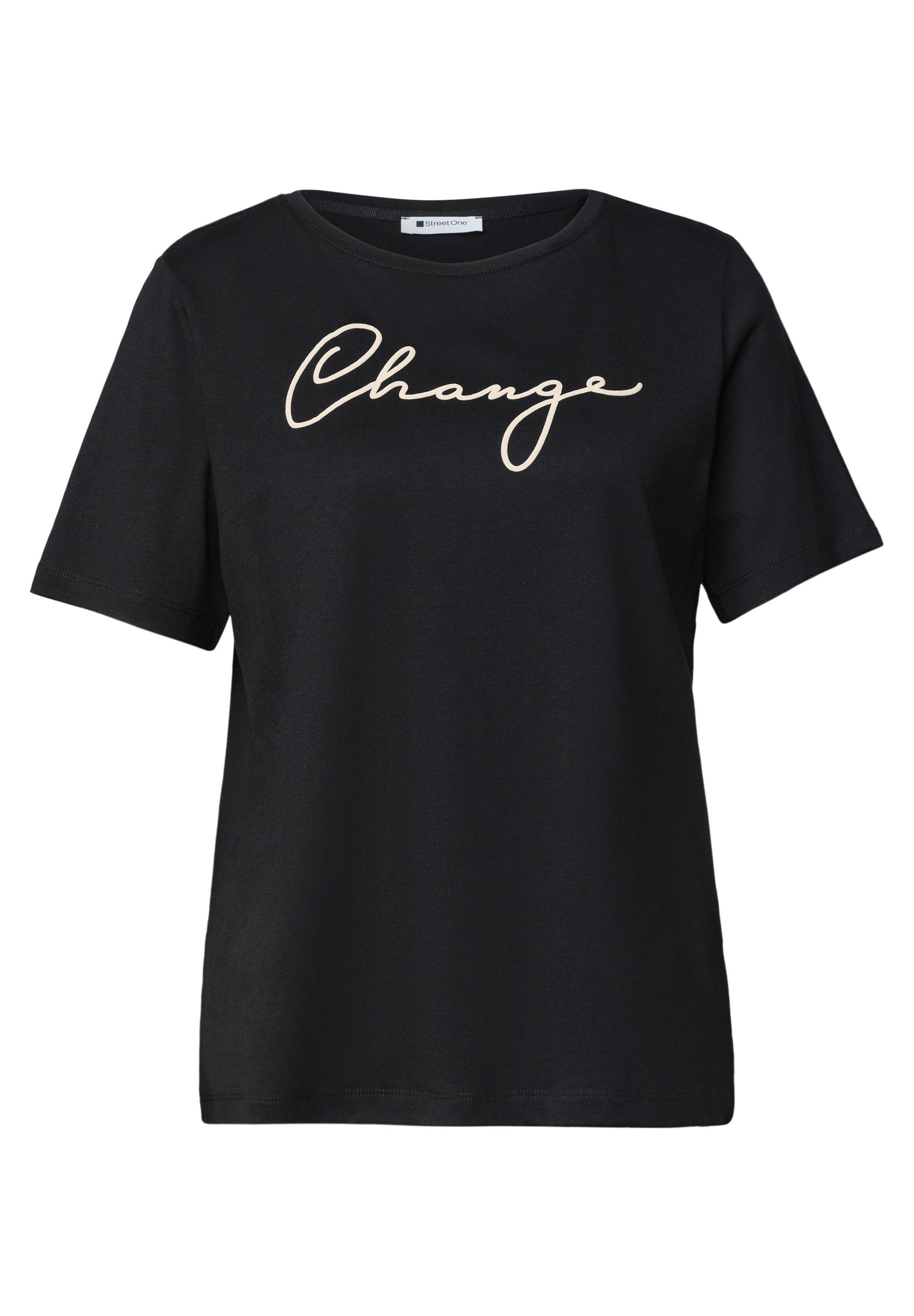 STREET ONE Kurzarmshirt Sommershirt mit Working – Bild 5 von 5