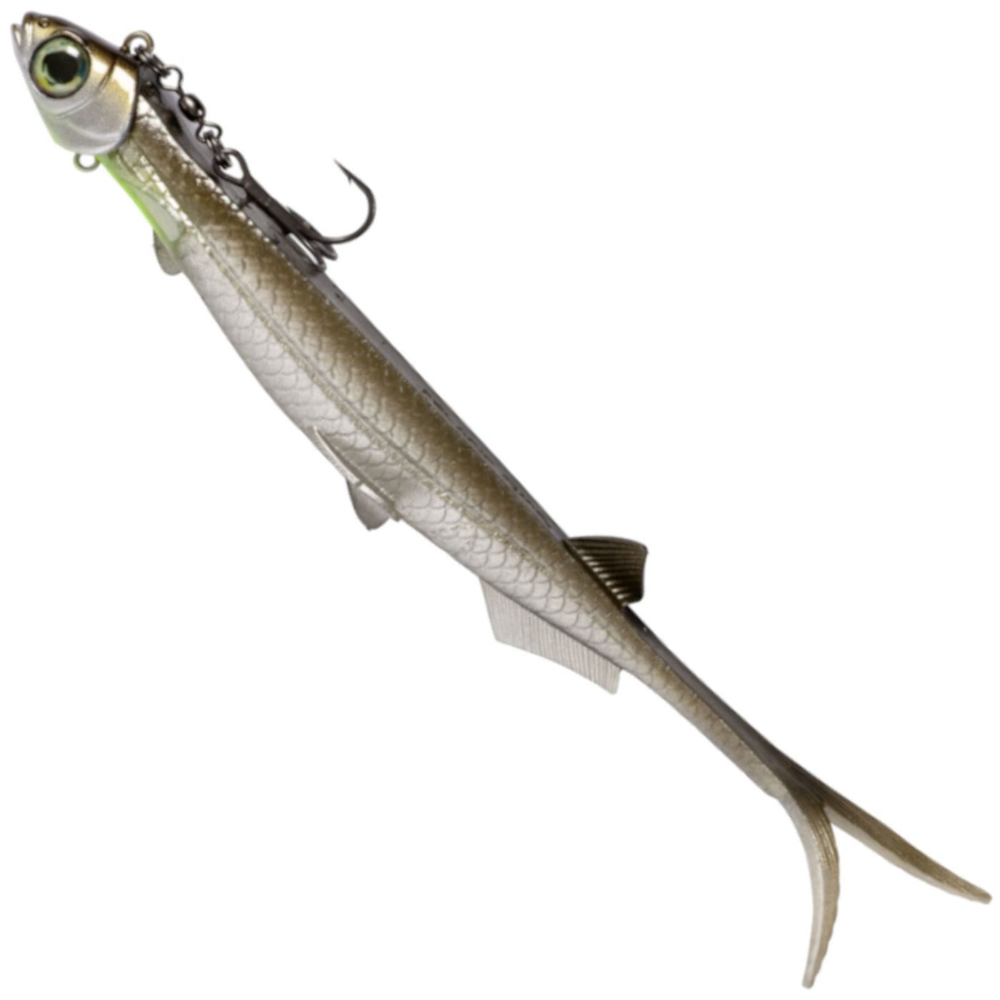 Quantum Kunstköder Quantum 70g 25cm Pelagic Shad Set - montierter Gummifisch