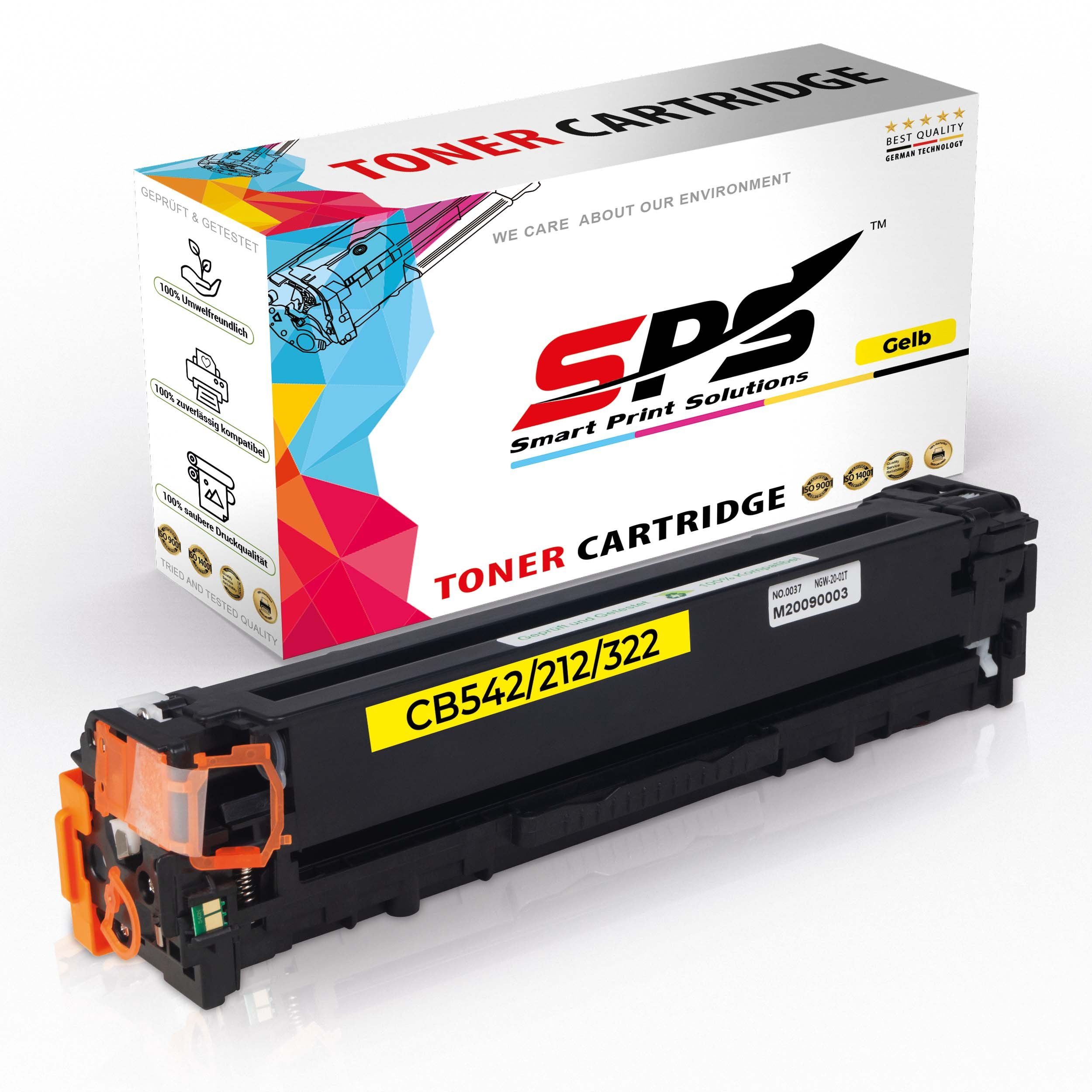 SPS Tonerkartusche Kompatibel für HP Color Laserjet CM 1312 (CB542A/1, (1er Pack, 1x Toner)