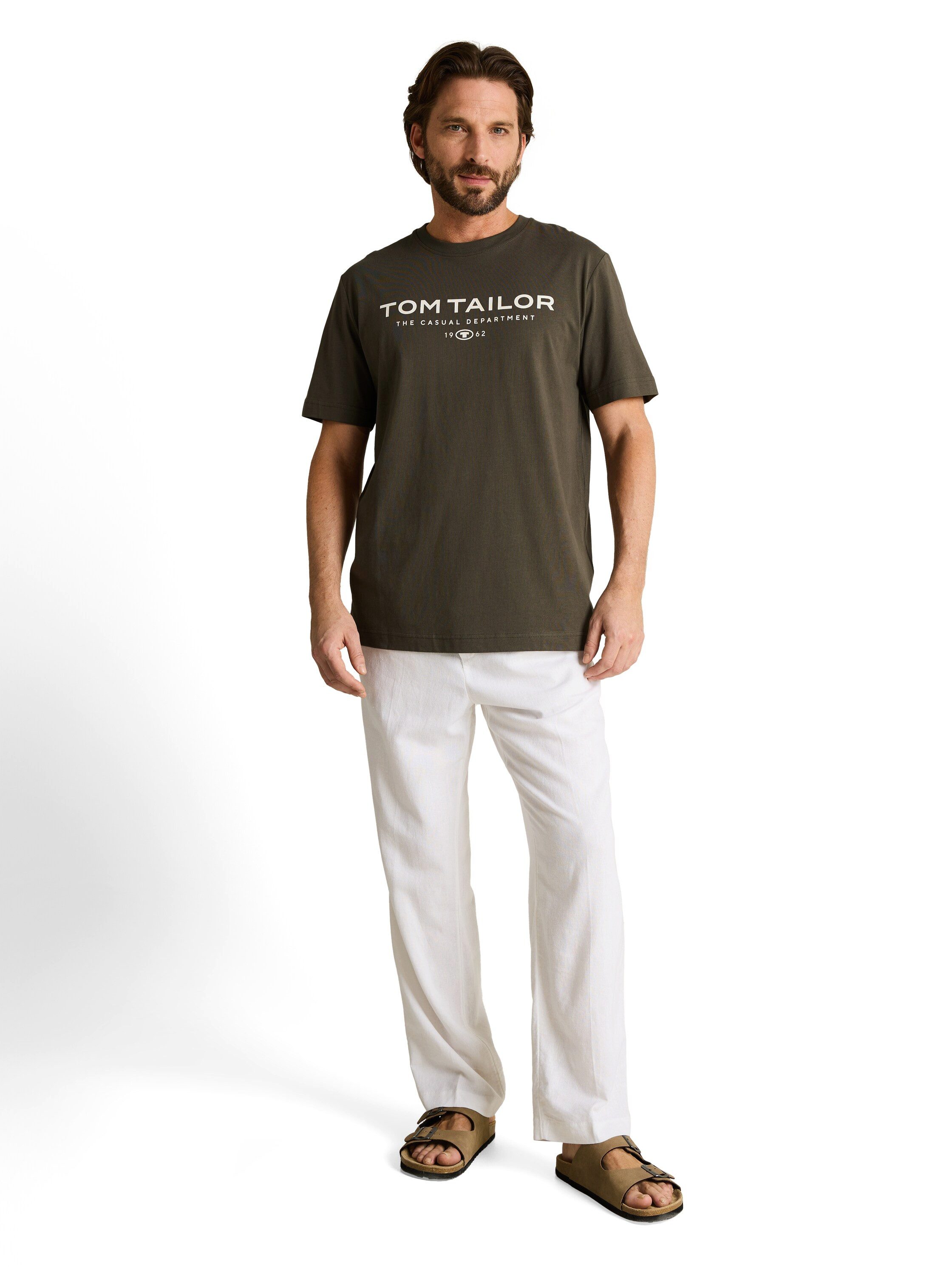 TOM TAILOR T-Shirt Sommershirt mit Frontprint
