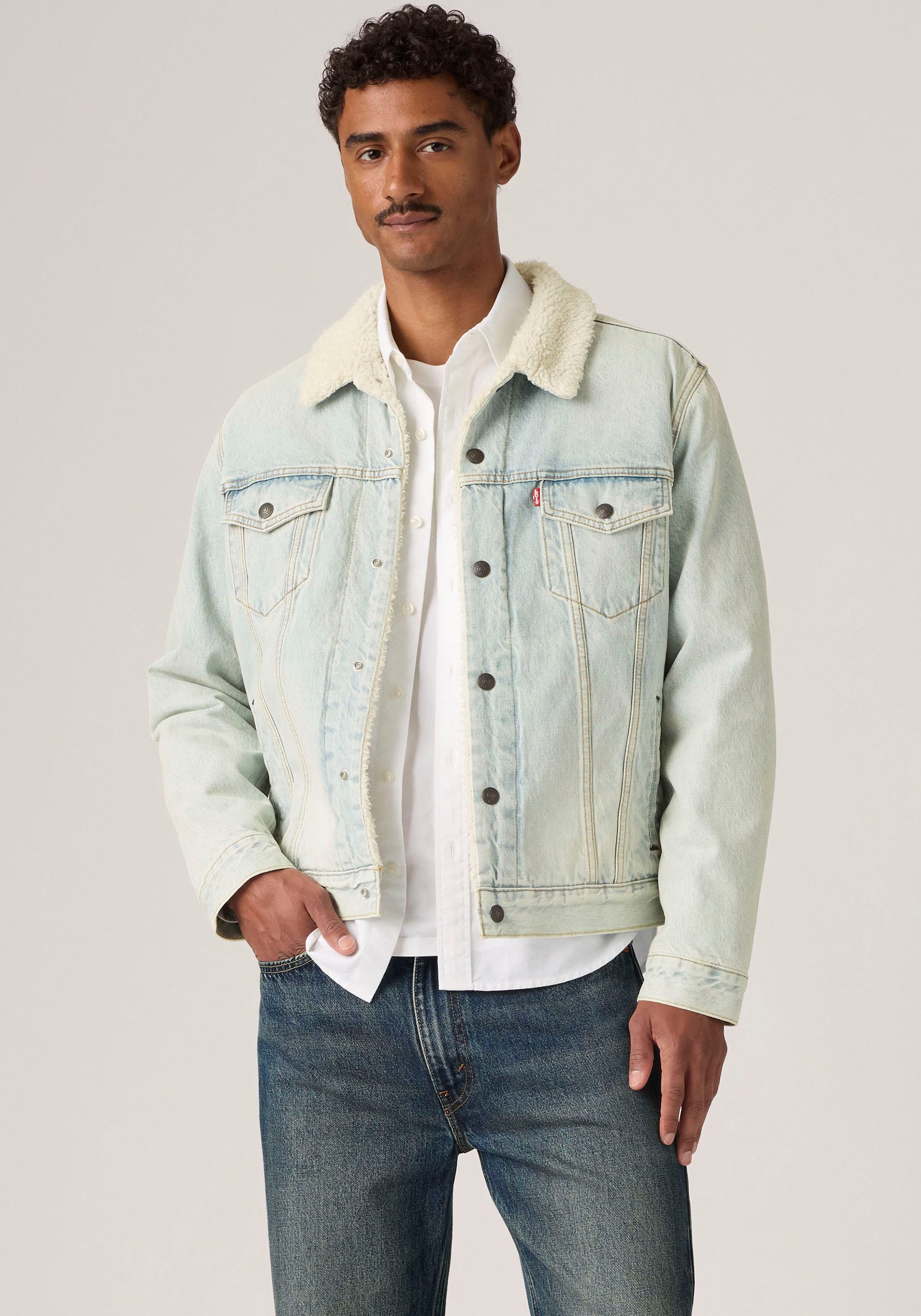 Levi's® Kurzjacke SHERPA mit Sherpa Fütterung