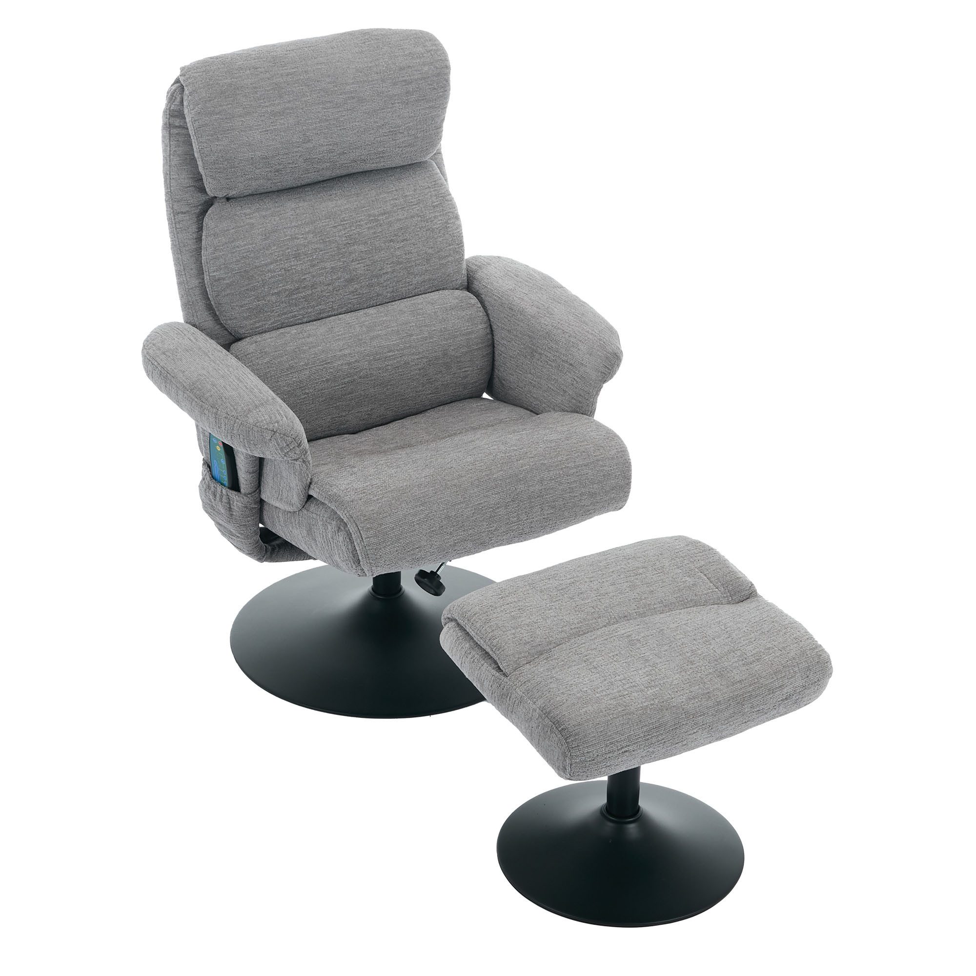 i@home Relaxsessel Relaxsessel mit Massage, Heizfunktion & Hocker, 360° dre günstig online kaufen