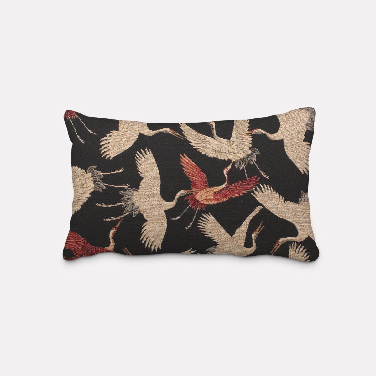 SCHÖNER LEBEN. Dekokissen SCHÖNER LEBEN. Kissenhülle GobelCranebird Paradis günstig online kaufen