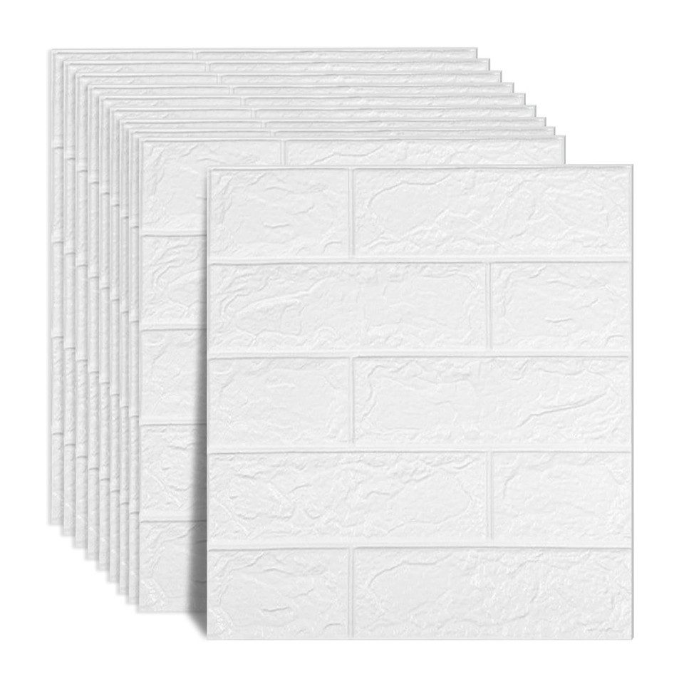 Minicloss 3D-Tapete 10 stück selbstklebende Wandpaneele 35x38 cm, (10 St), günstig online kaufen
