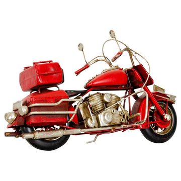 Aubaho Modellmotorrad Modellmotorrad Motorrad Modell Nostalgie Blech Metall Antik-Stil - 28c
