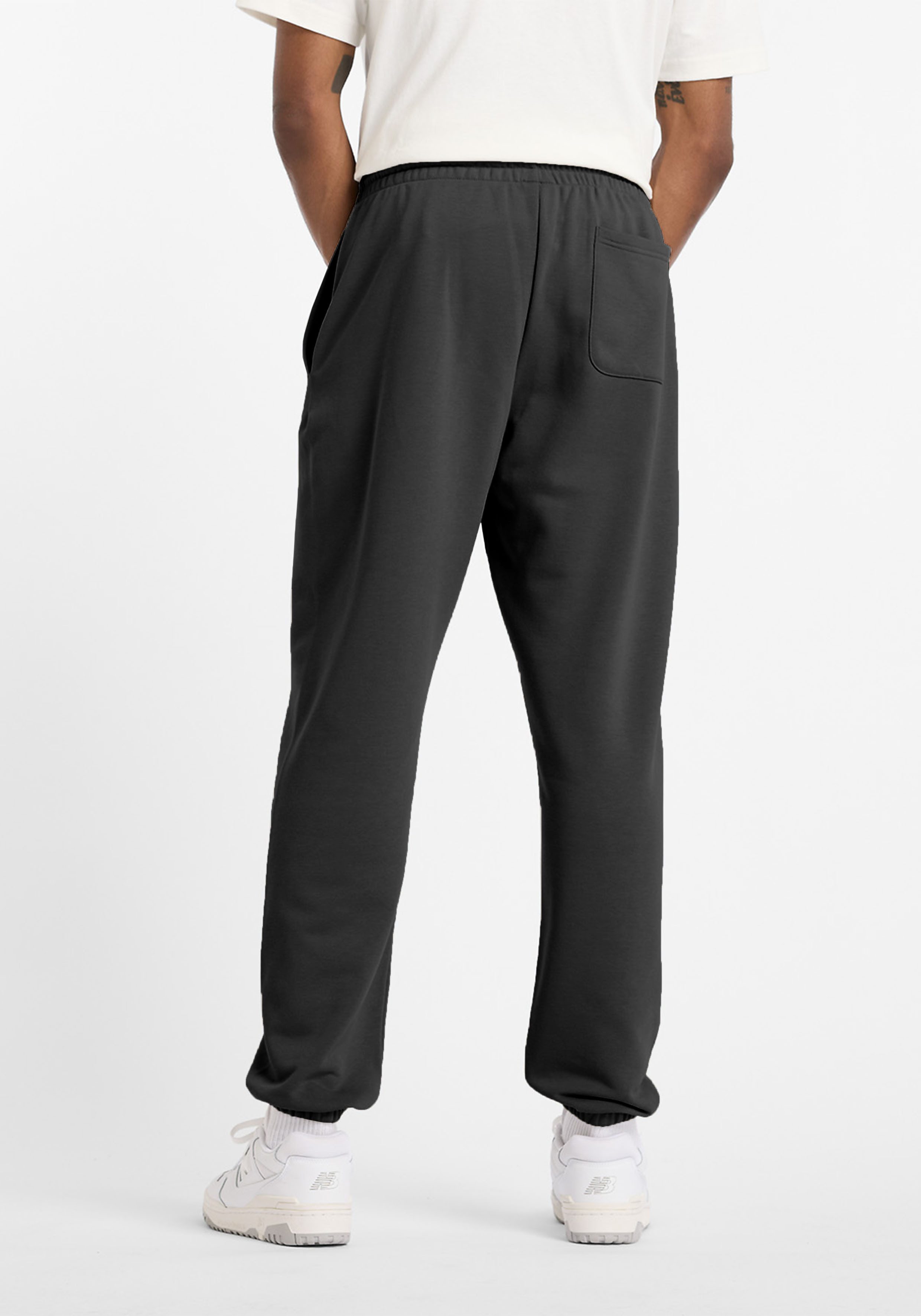 New Balance Jogginghose Sport Essentials French Terry Jogger lockere Passform, aus Baumwolle und Polyester, in den Größen S bis XXL