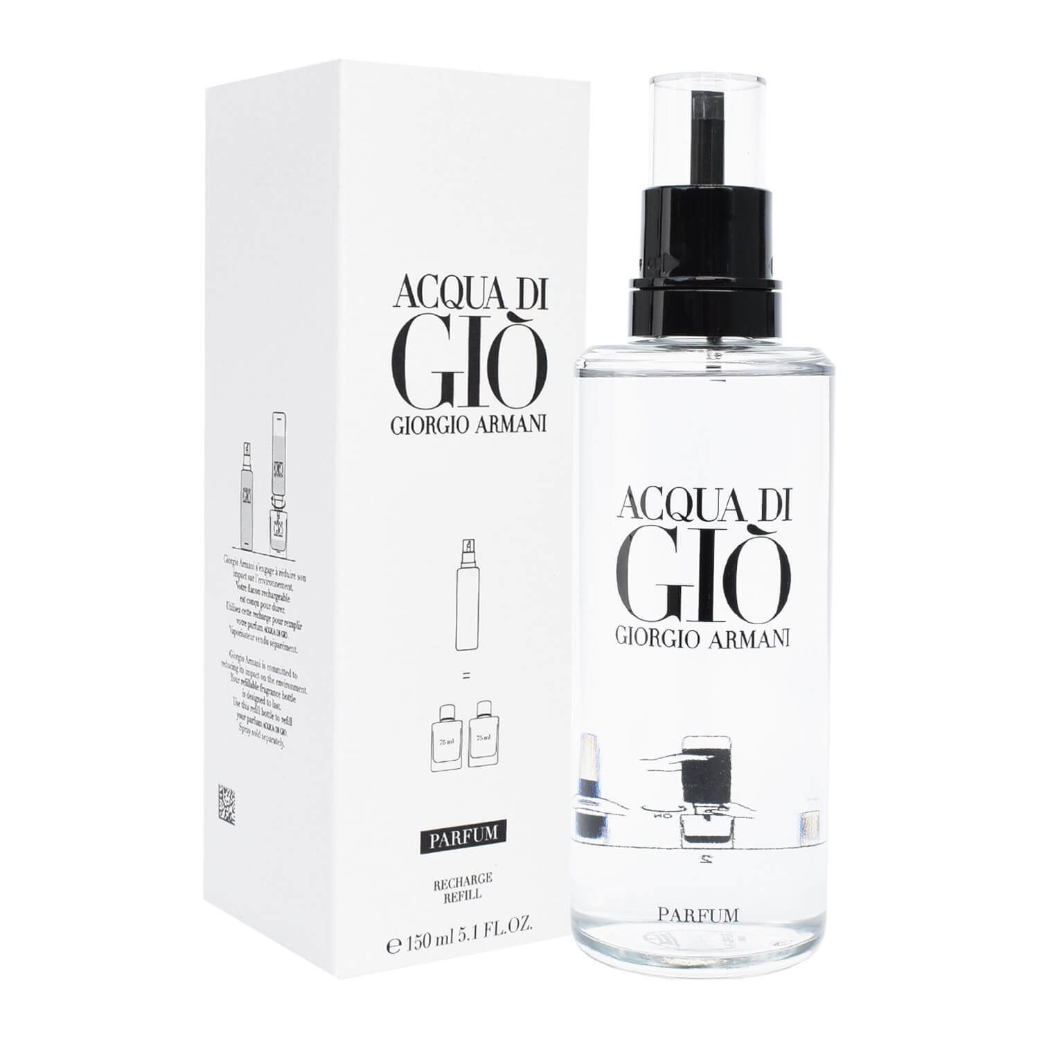 Giorgio Armani Parfum Acqua Di Gio Refill Nachfüllung 150 ml